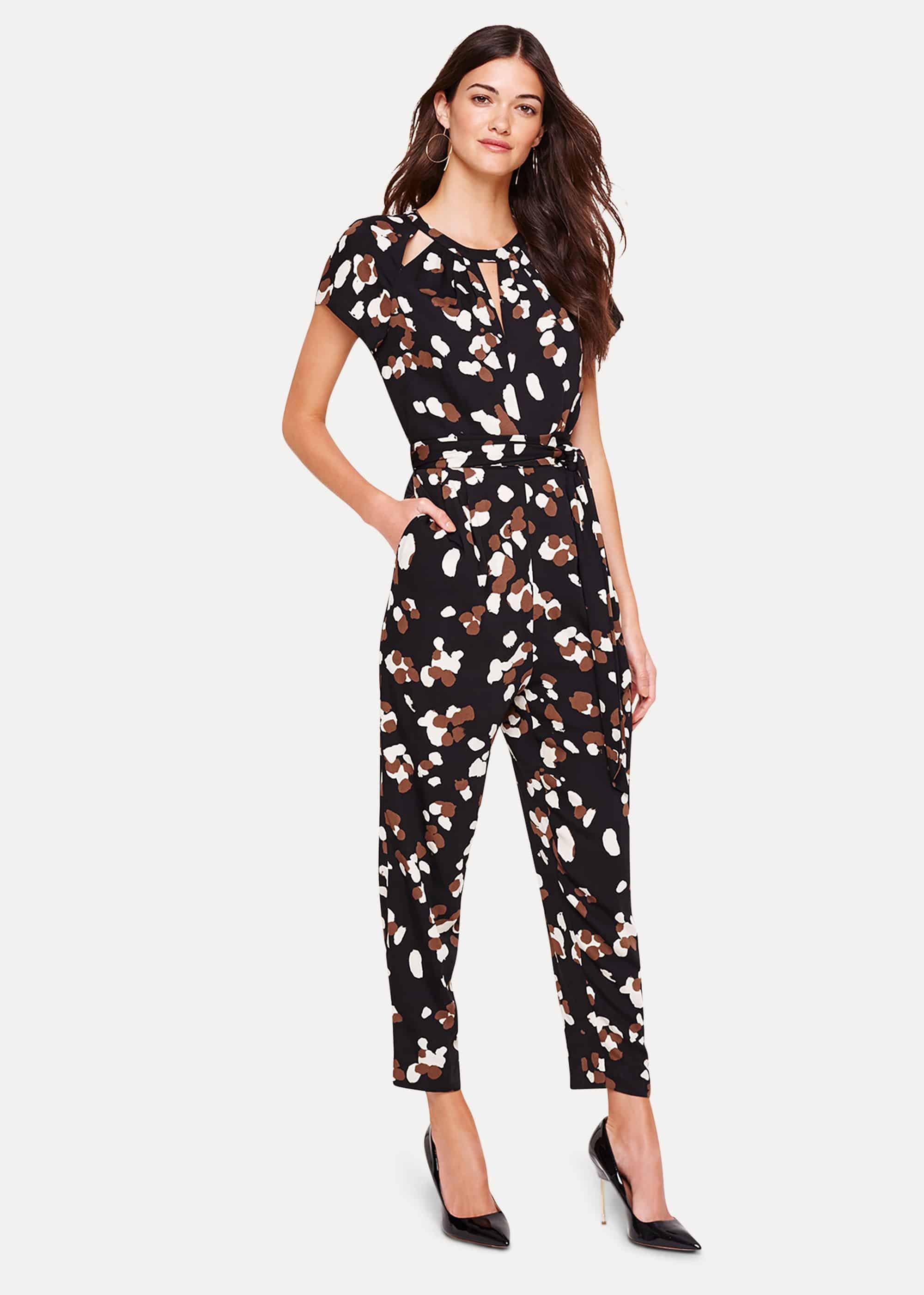 Alanis Leopard Print Jumpsuit