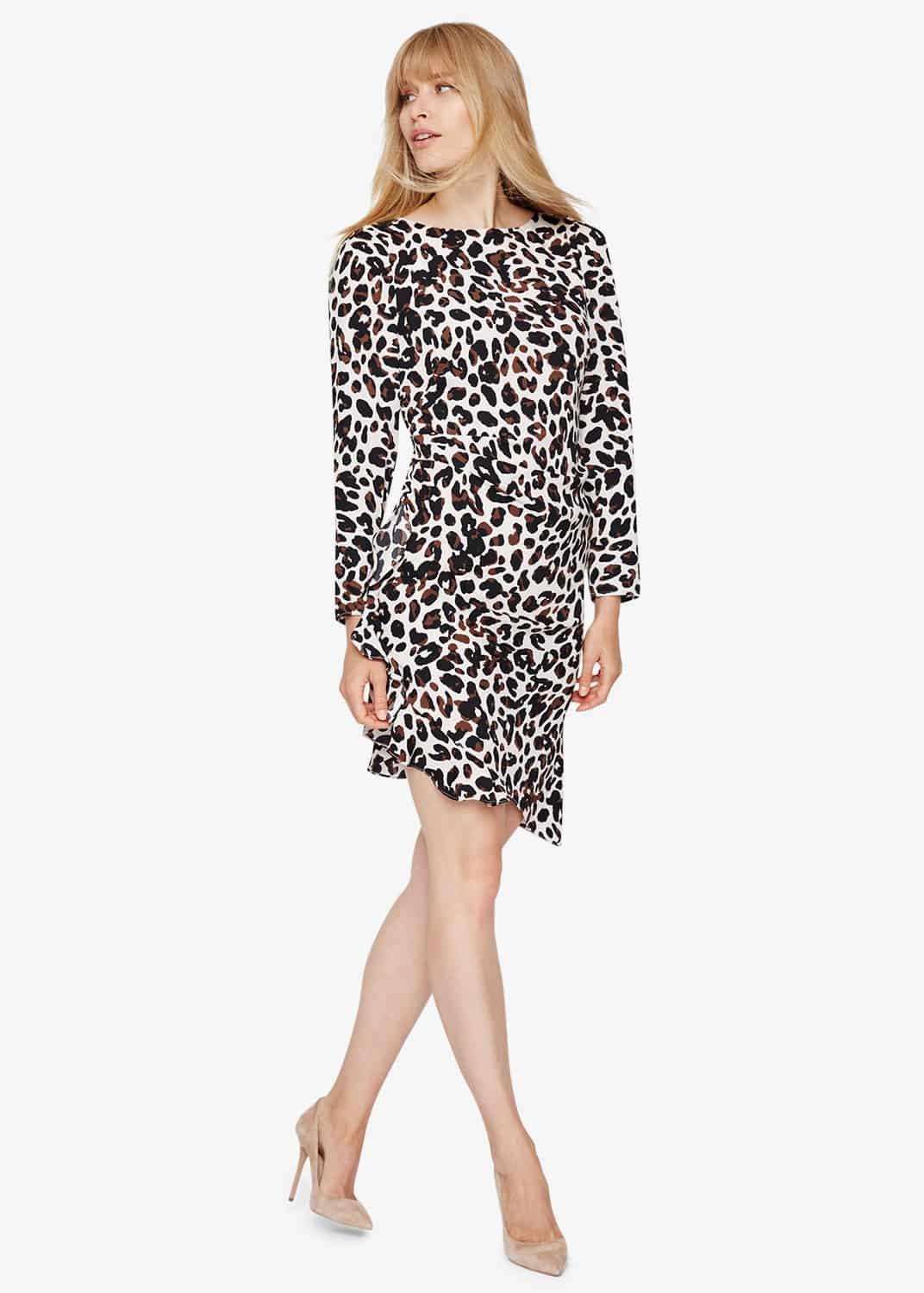 Carrera Leopard Print Dress