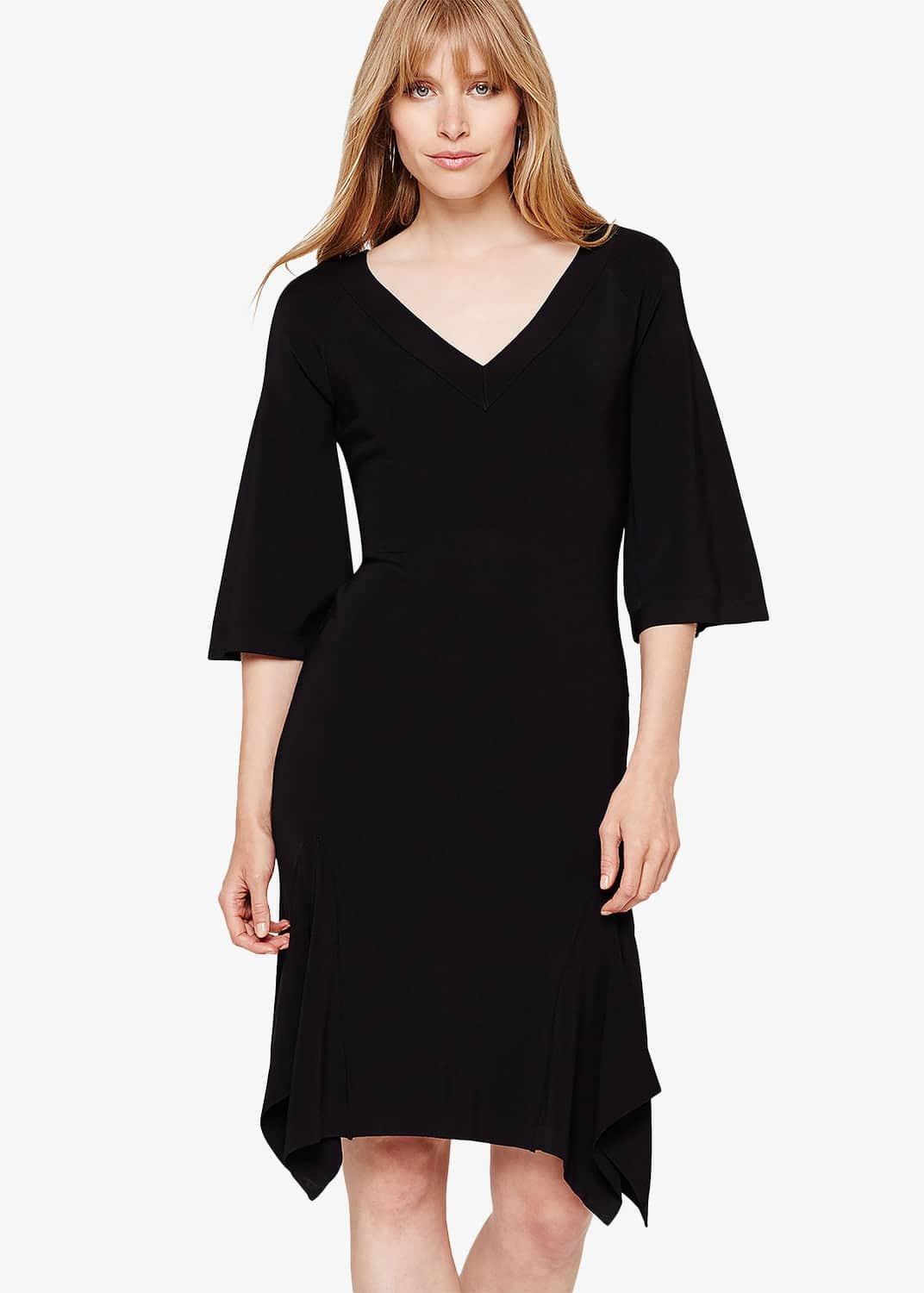 Kristyn V Neck Knit Dress