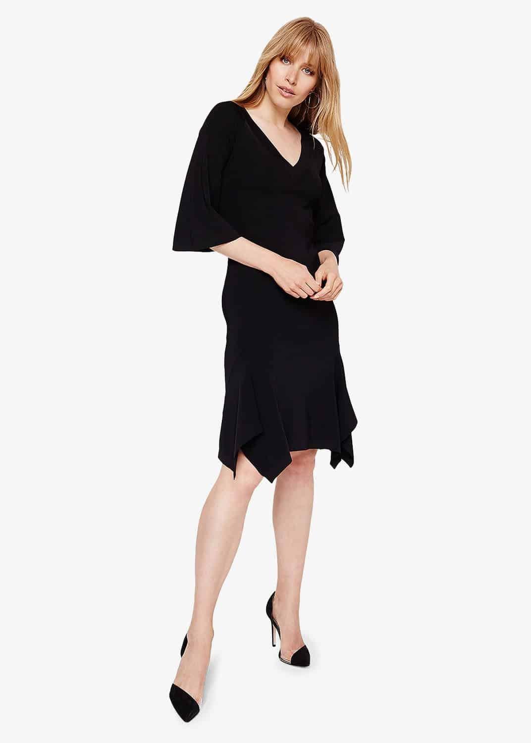 Kristyn V Neck Knit Dress