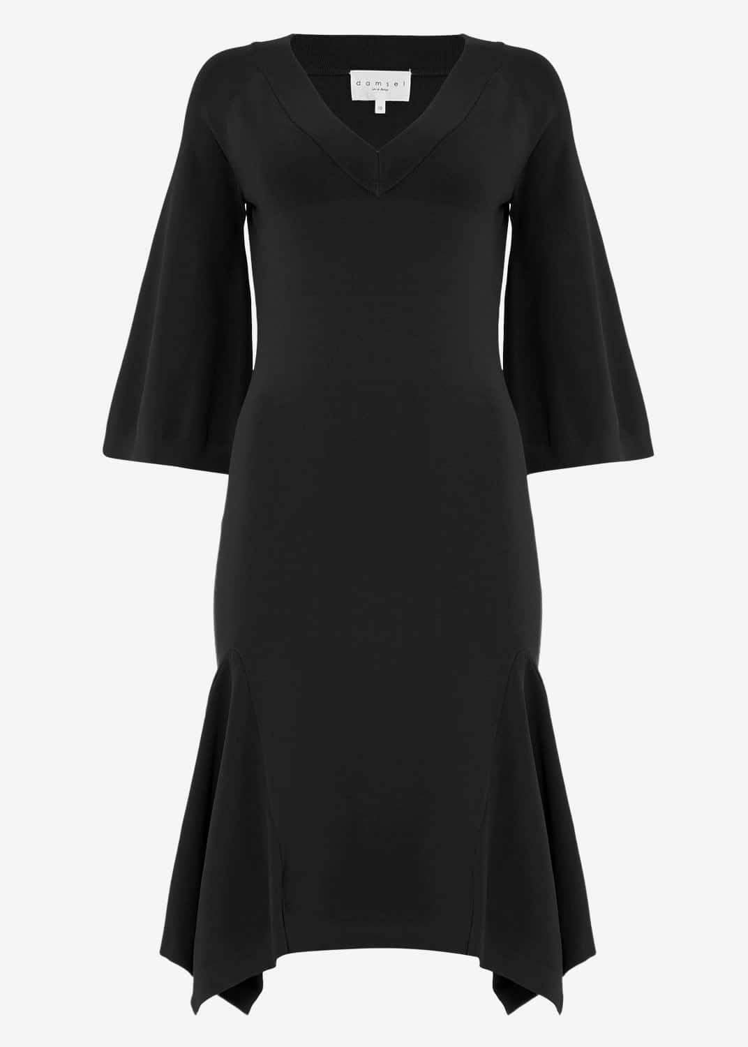 Kristyn V Neck Knit Dress
