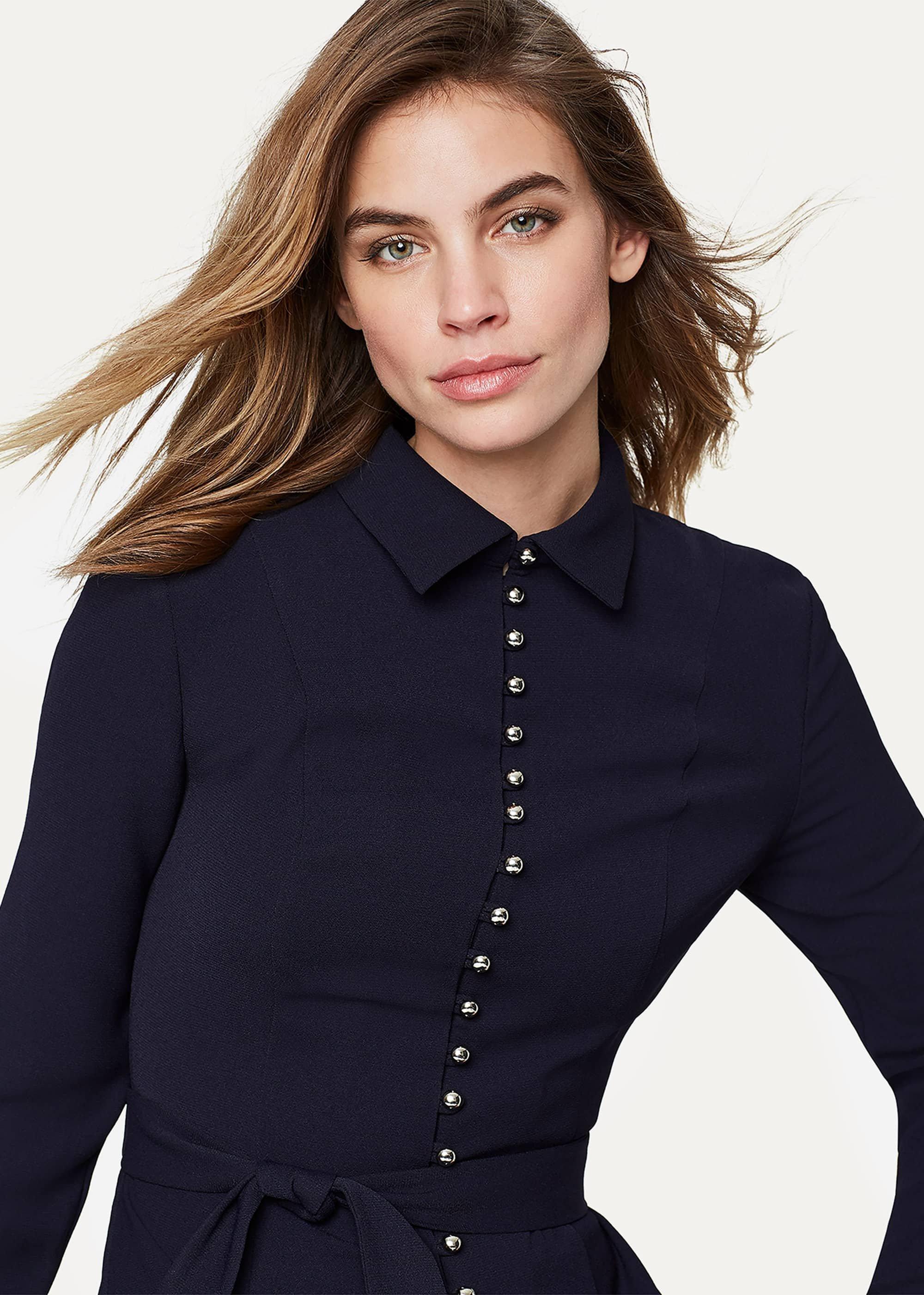 Lanie Military Dress