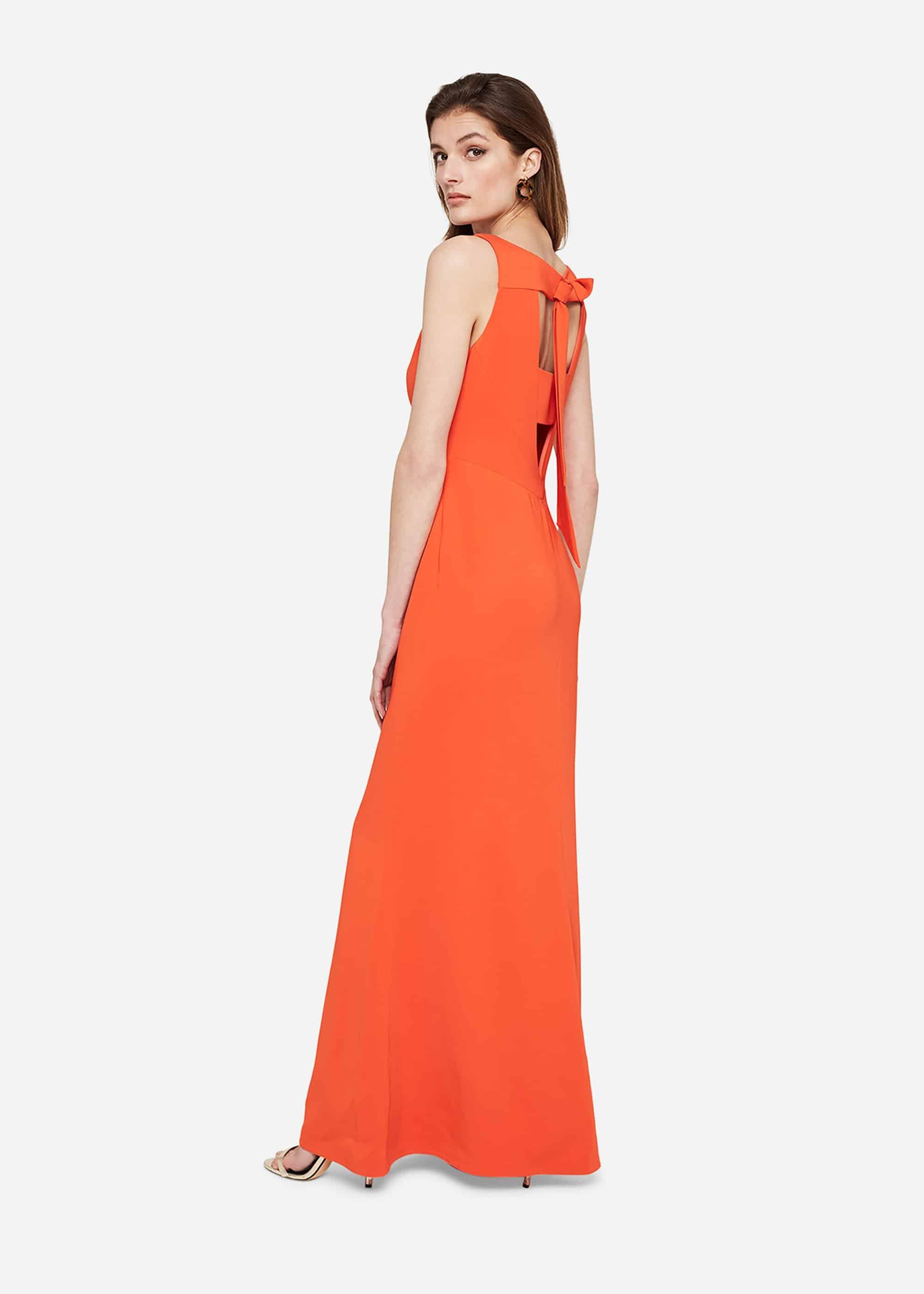 Elise Tie Maxi Dress