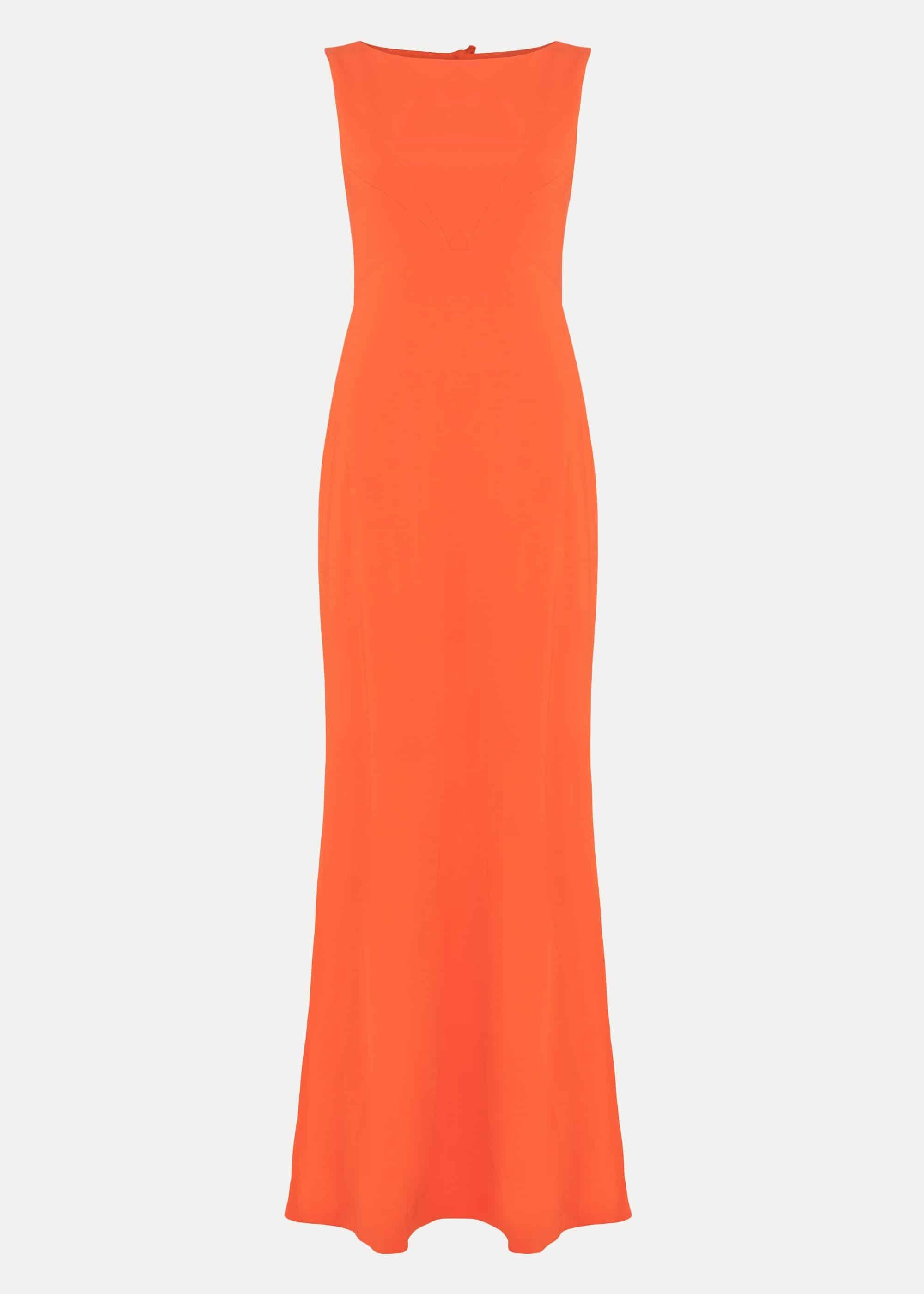 Elise Tie Maxi Dress