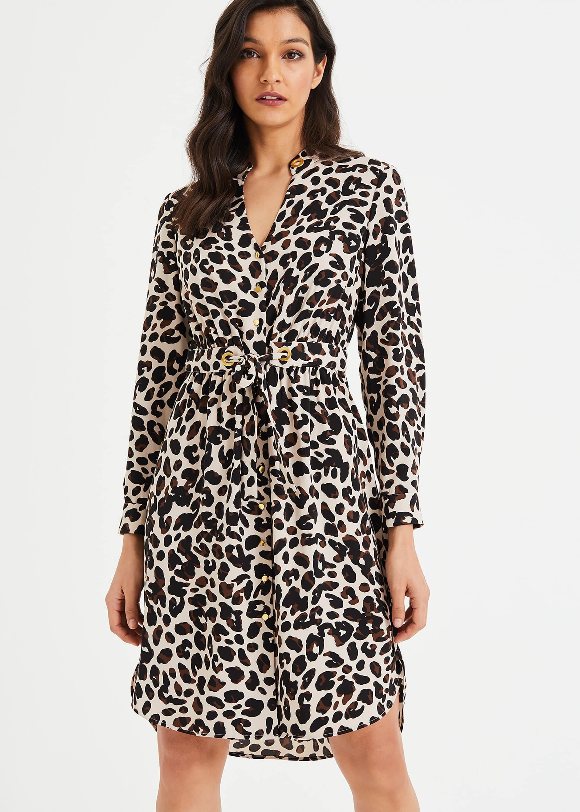Hannah Animal Printed Dress