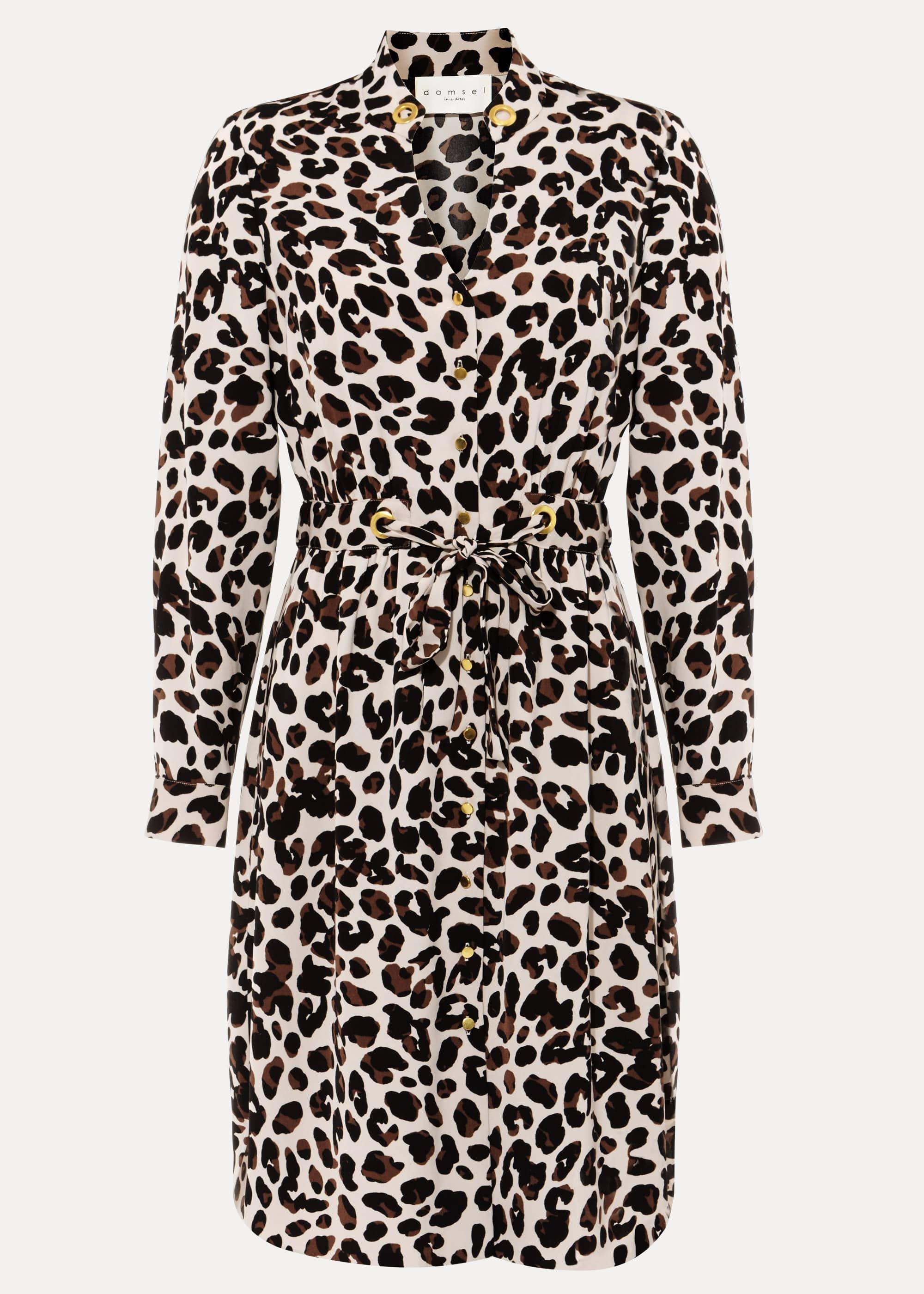 Hannah Animal Printed Dress