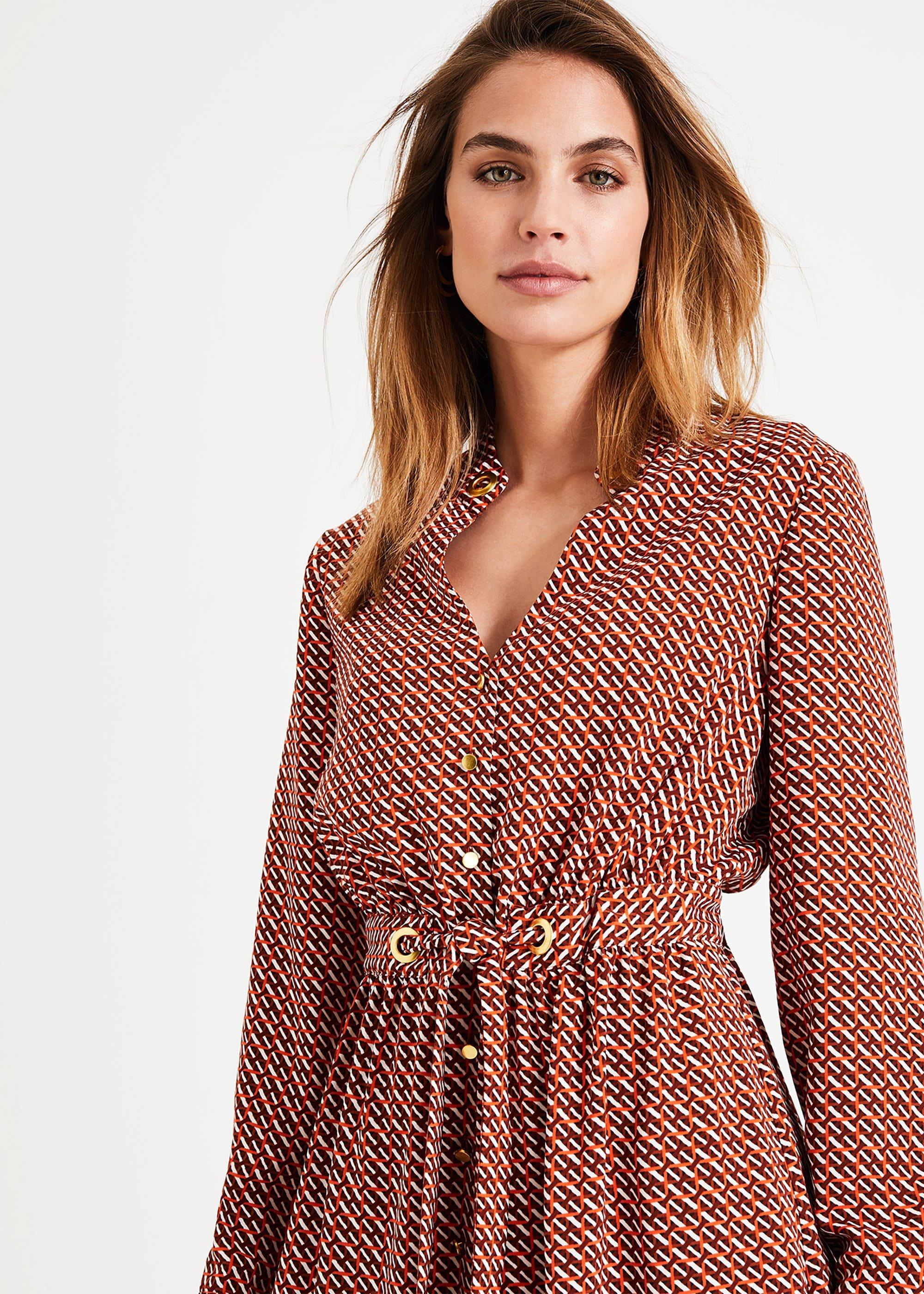 Hannah Printed Dress