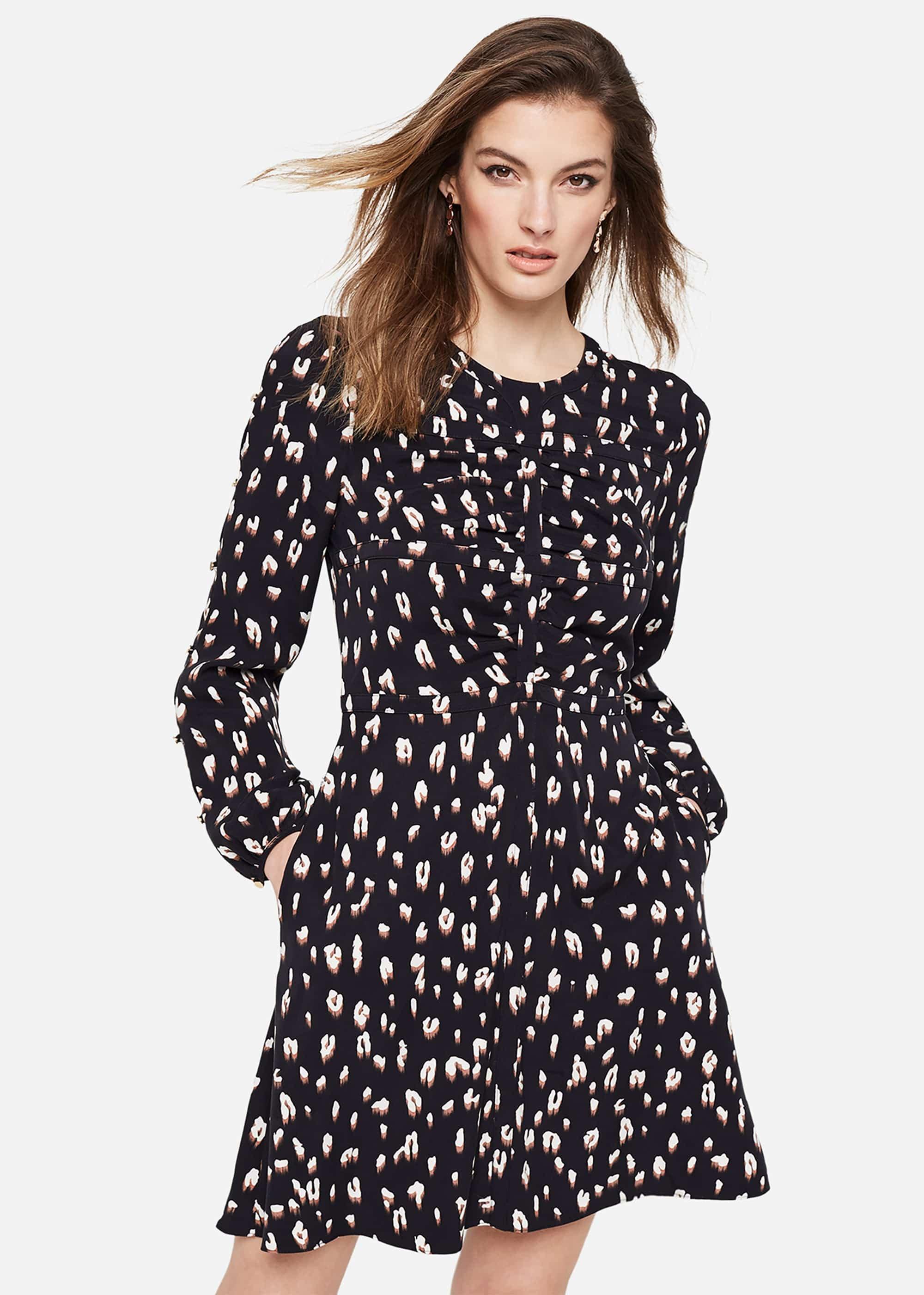 Martha Animal Print Dress