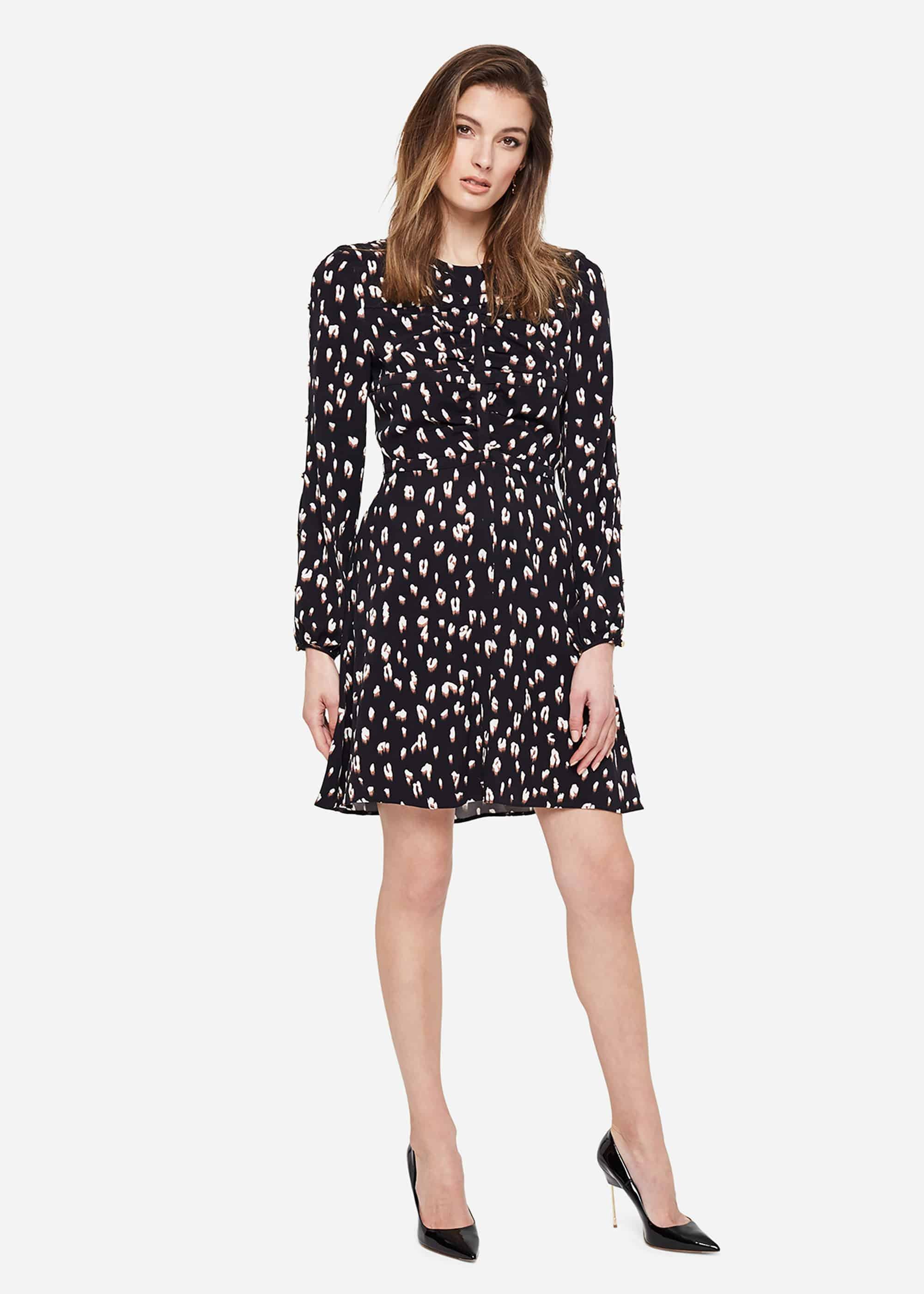 Martha Animal Print Dress