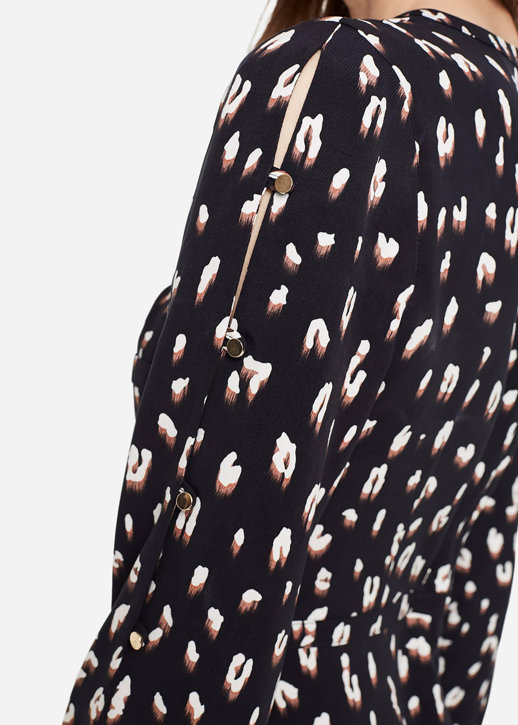 Martha Animal Print Dress