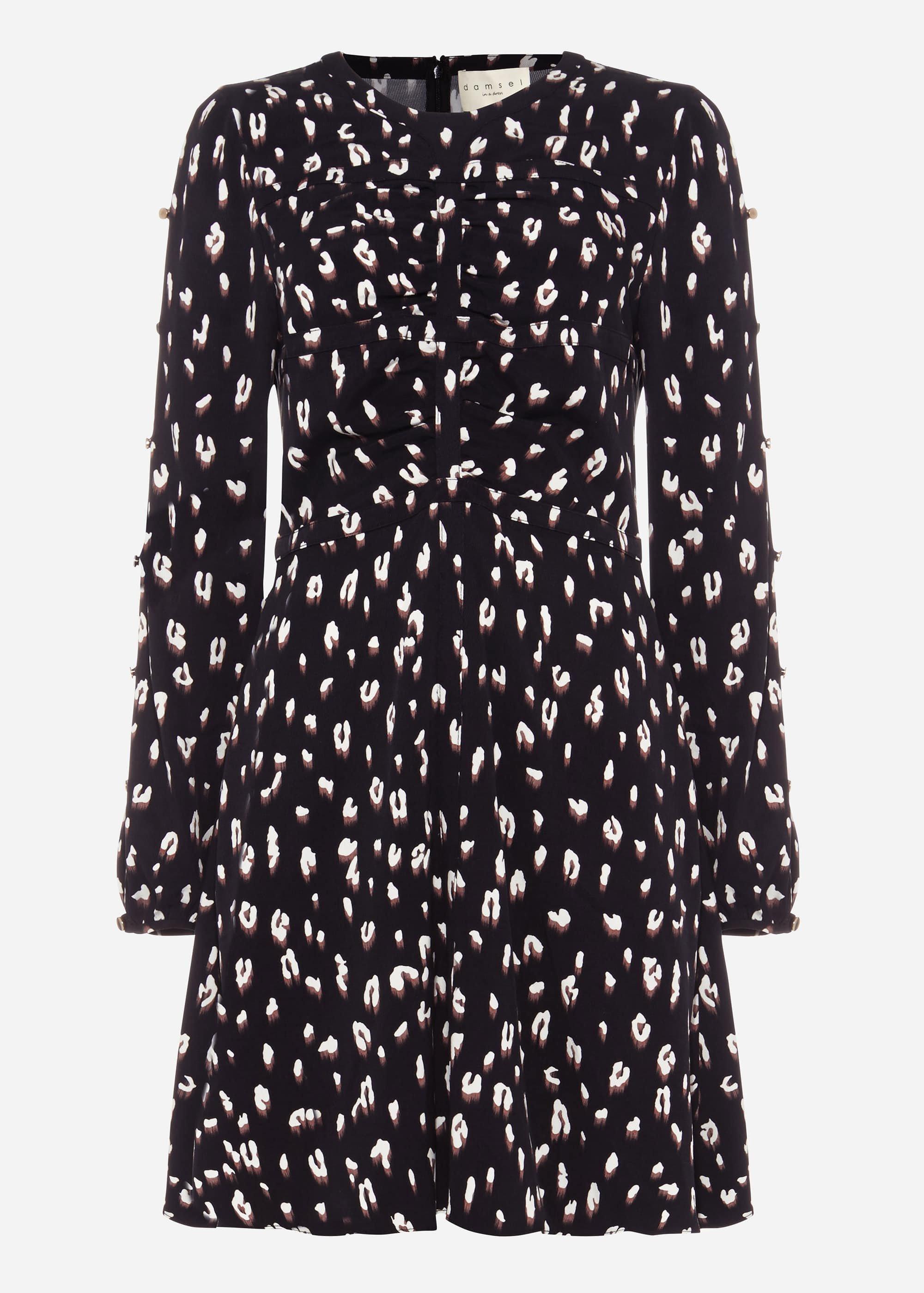 Martha Animal Print Dress