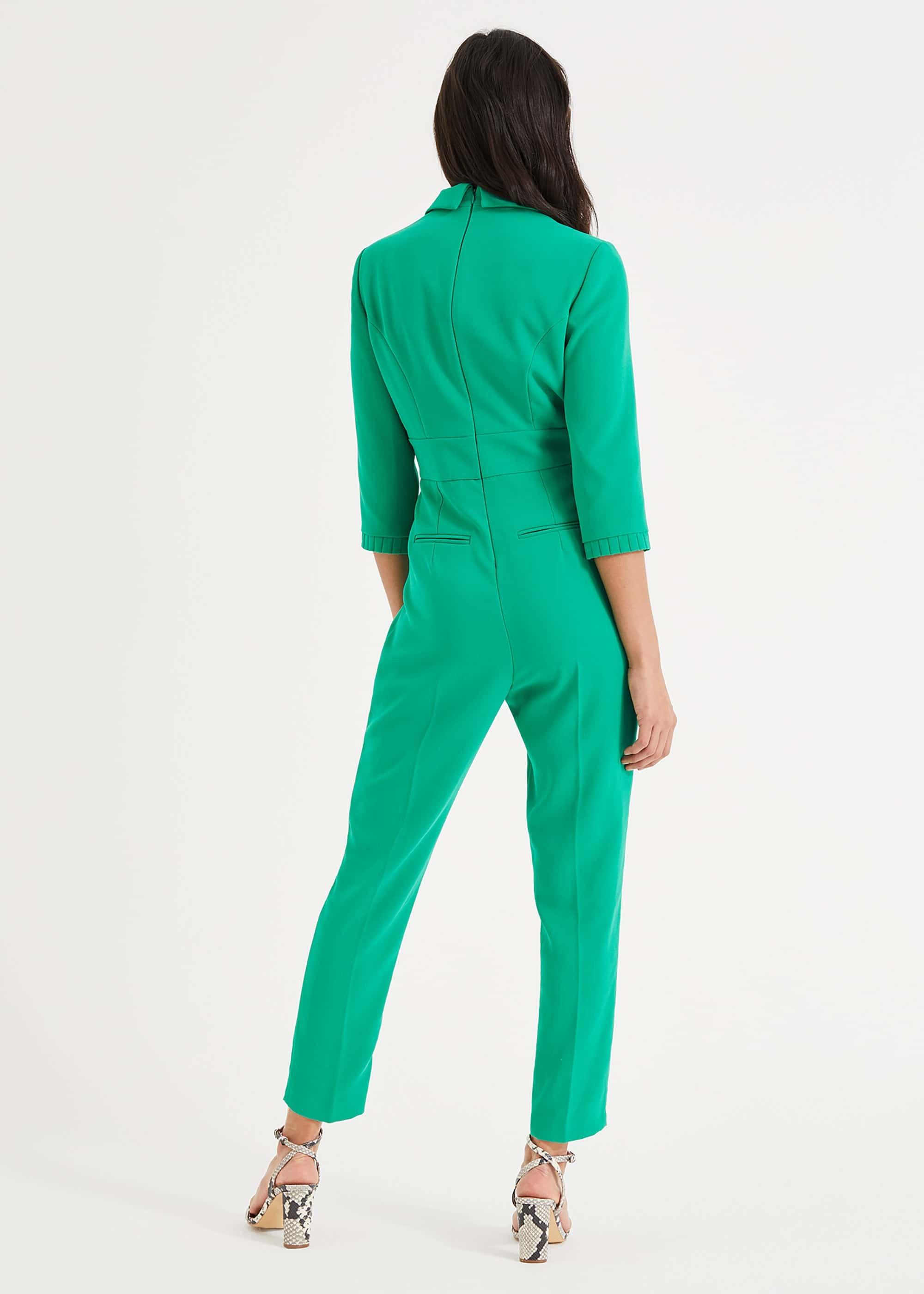 Carris Pleat Detail Jumpsuit