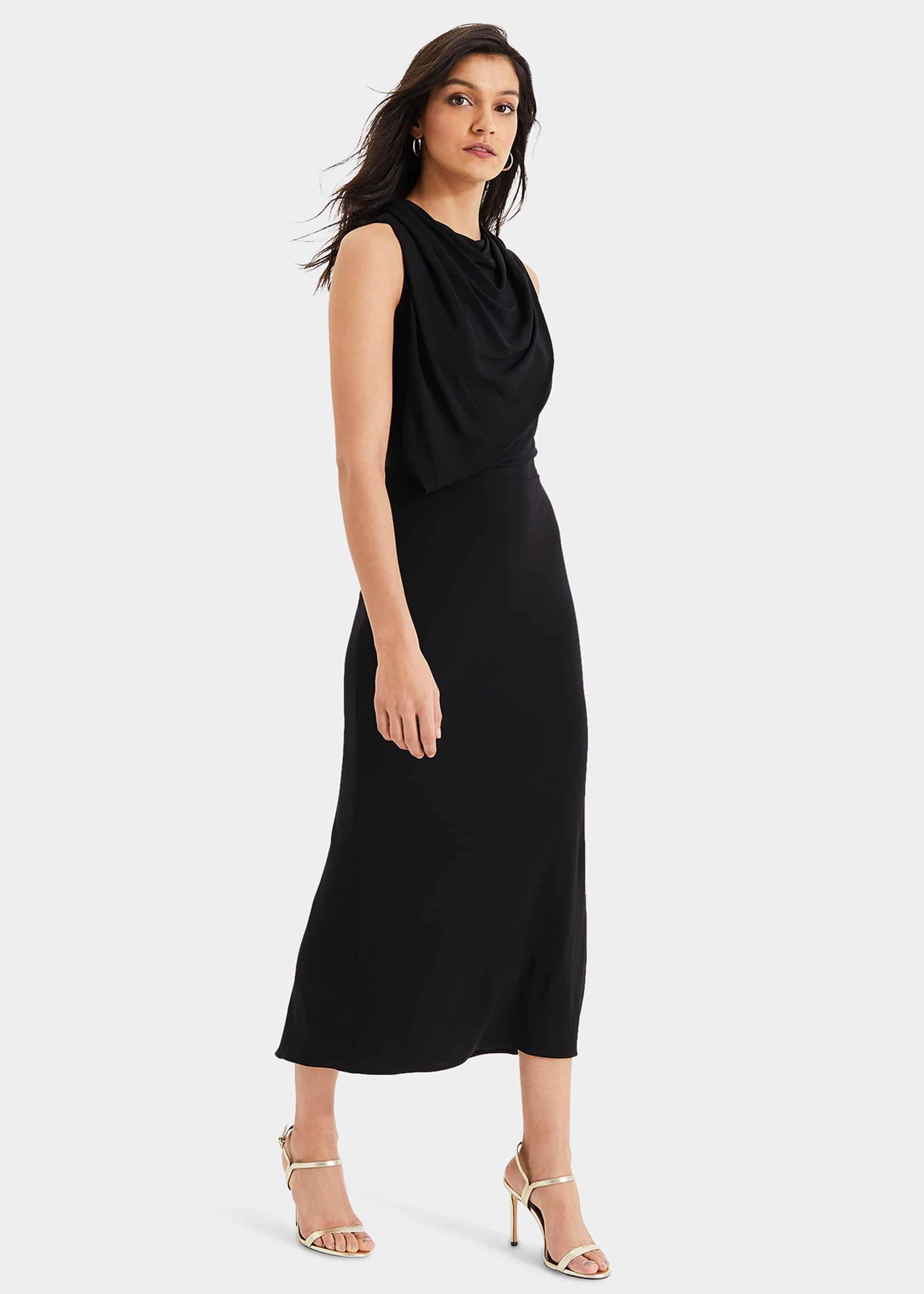 Adaryn Cowl Neck Maxi Dress