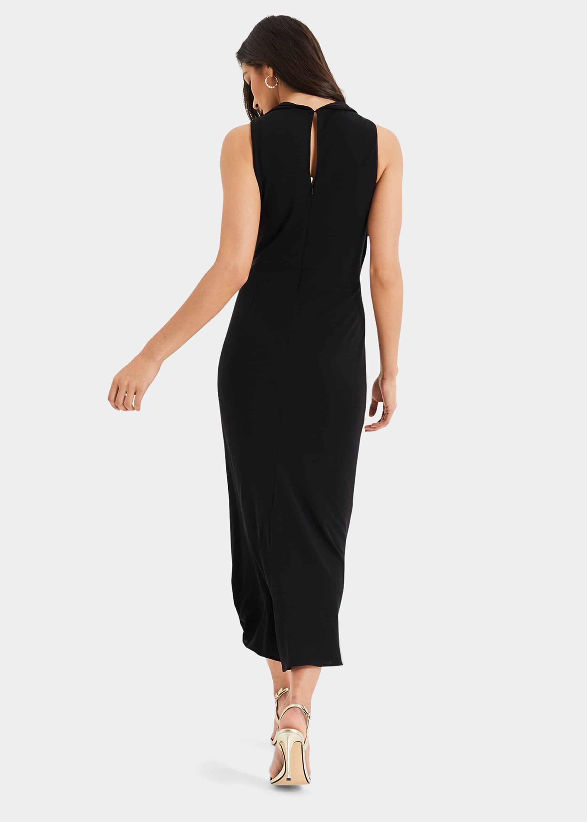 Adaryn Cowl Neck Maxi Dress