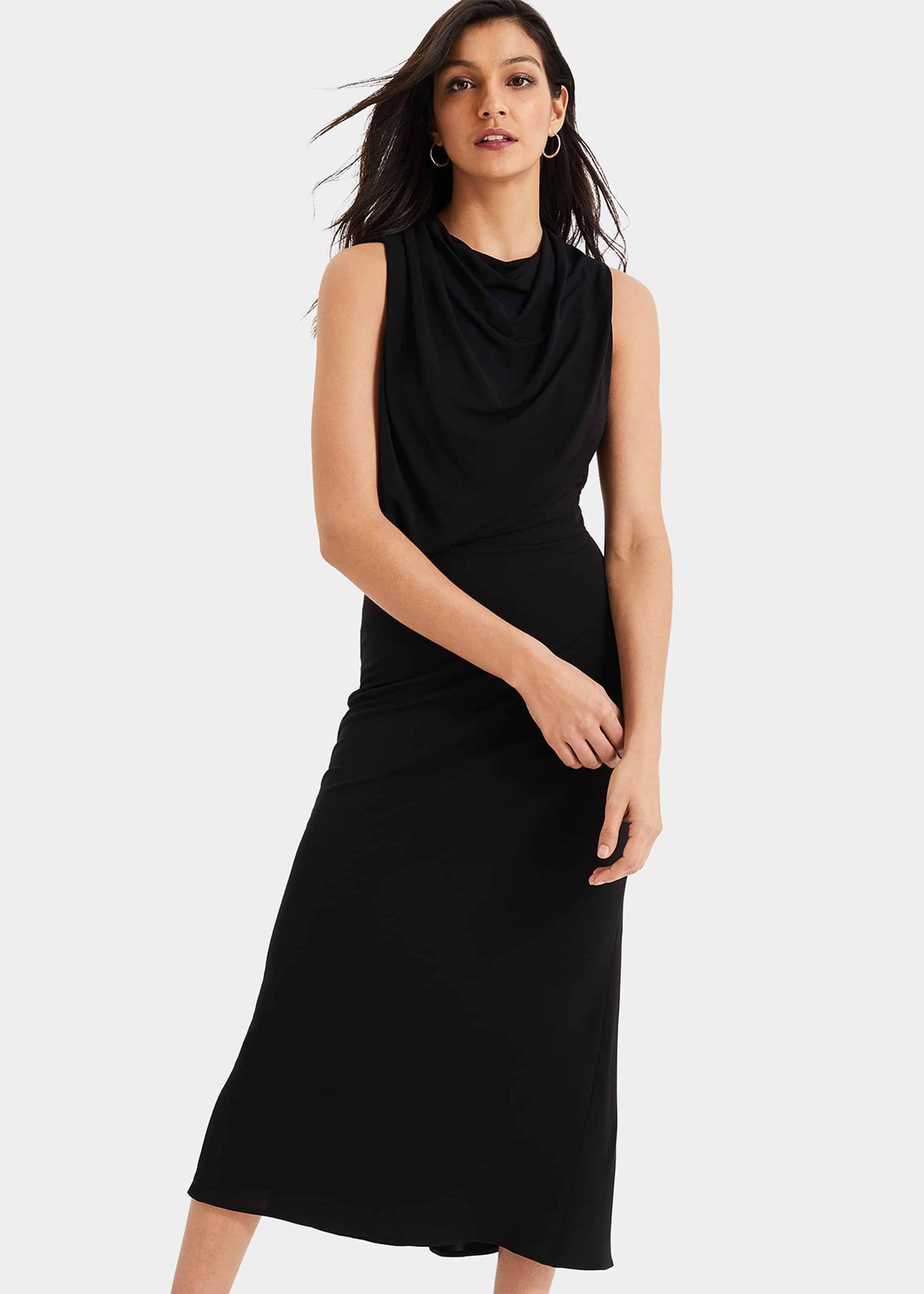 Adaryn Cowl Neck Maxi Dress