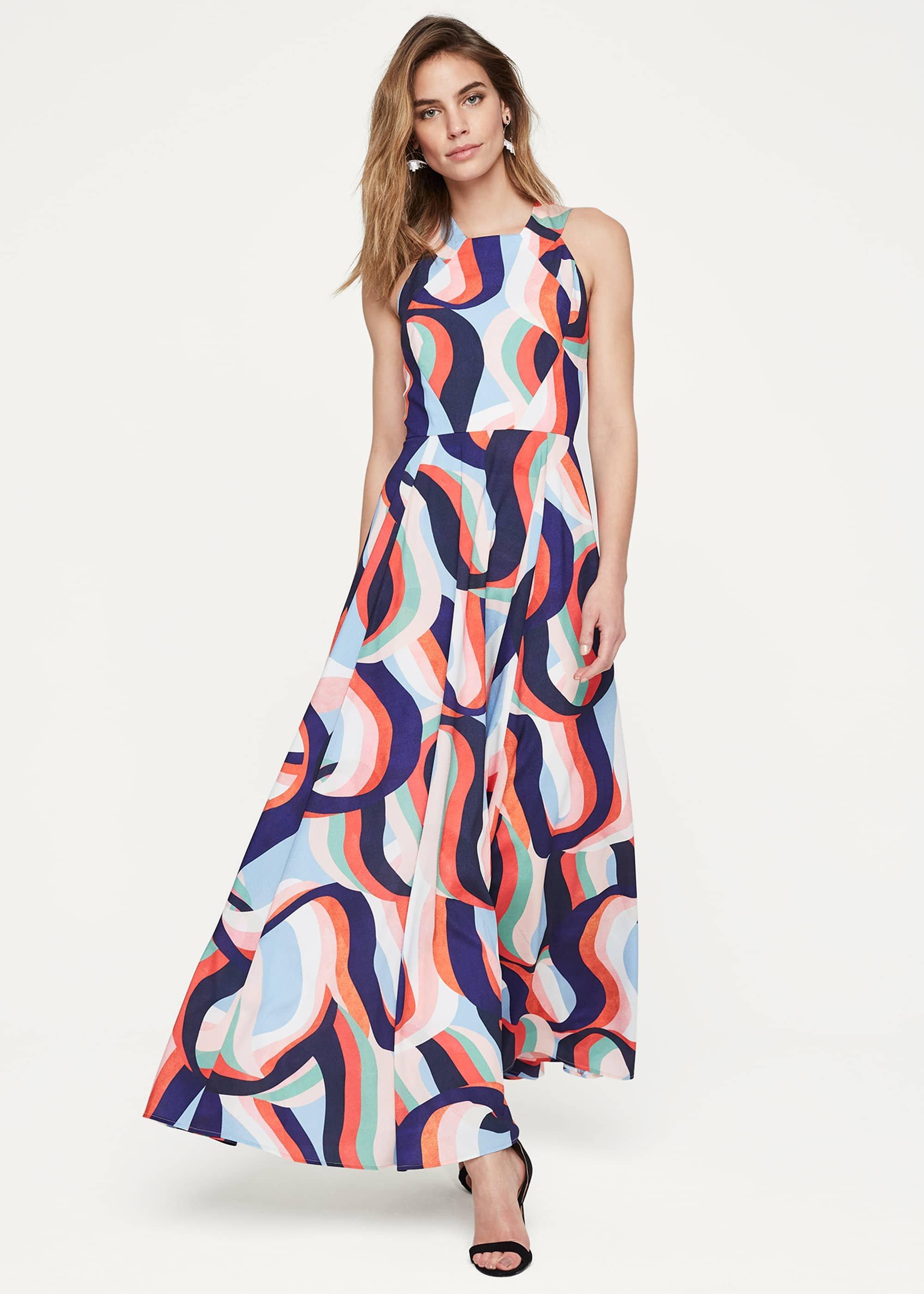 Caprice Printed Maxi Dress