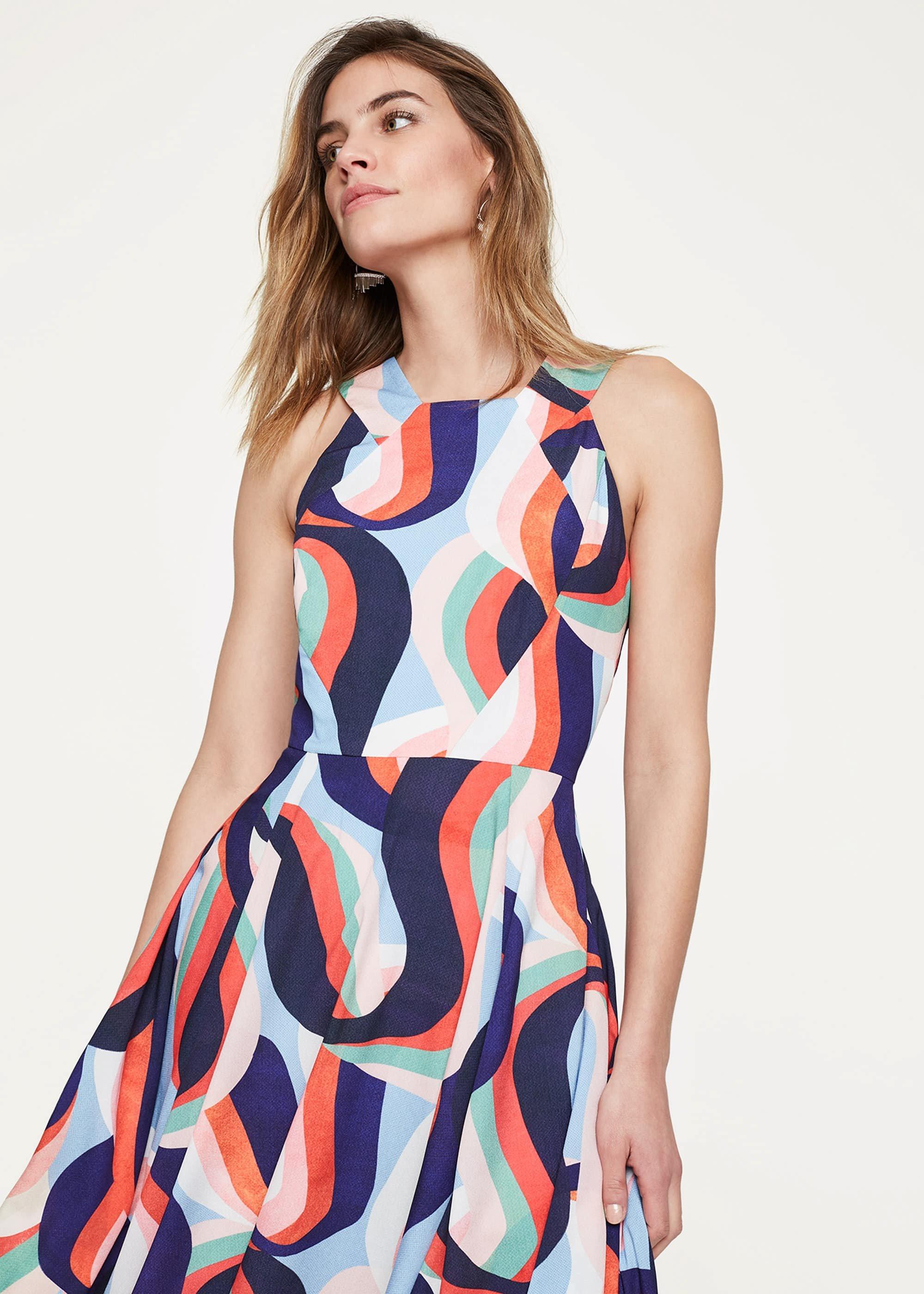 Caprice Printed Maxi Dress