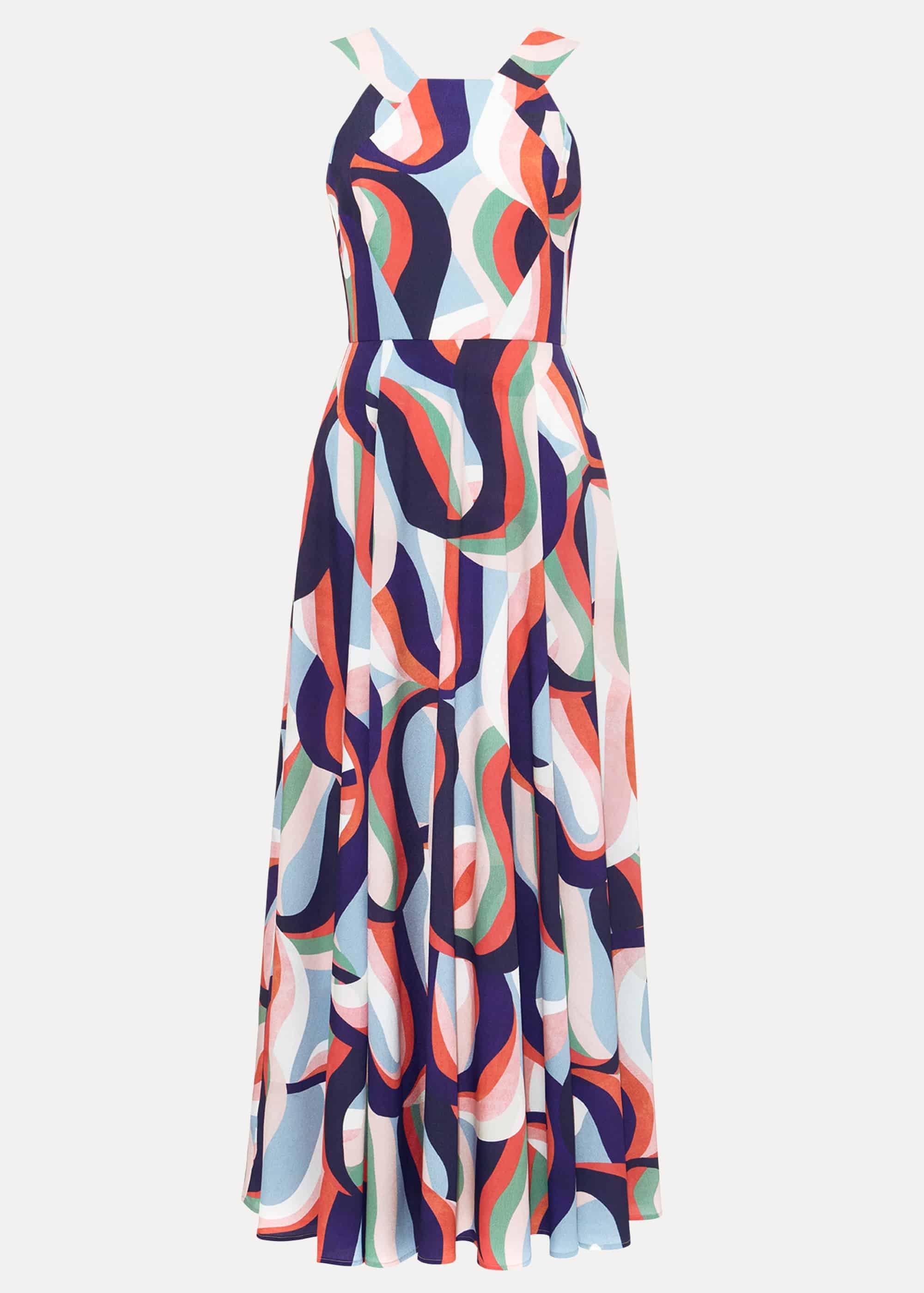 Caprice Printed Maxi Dress