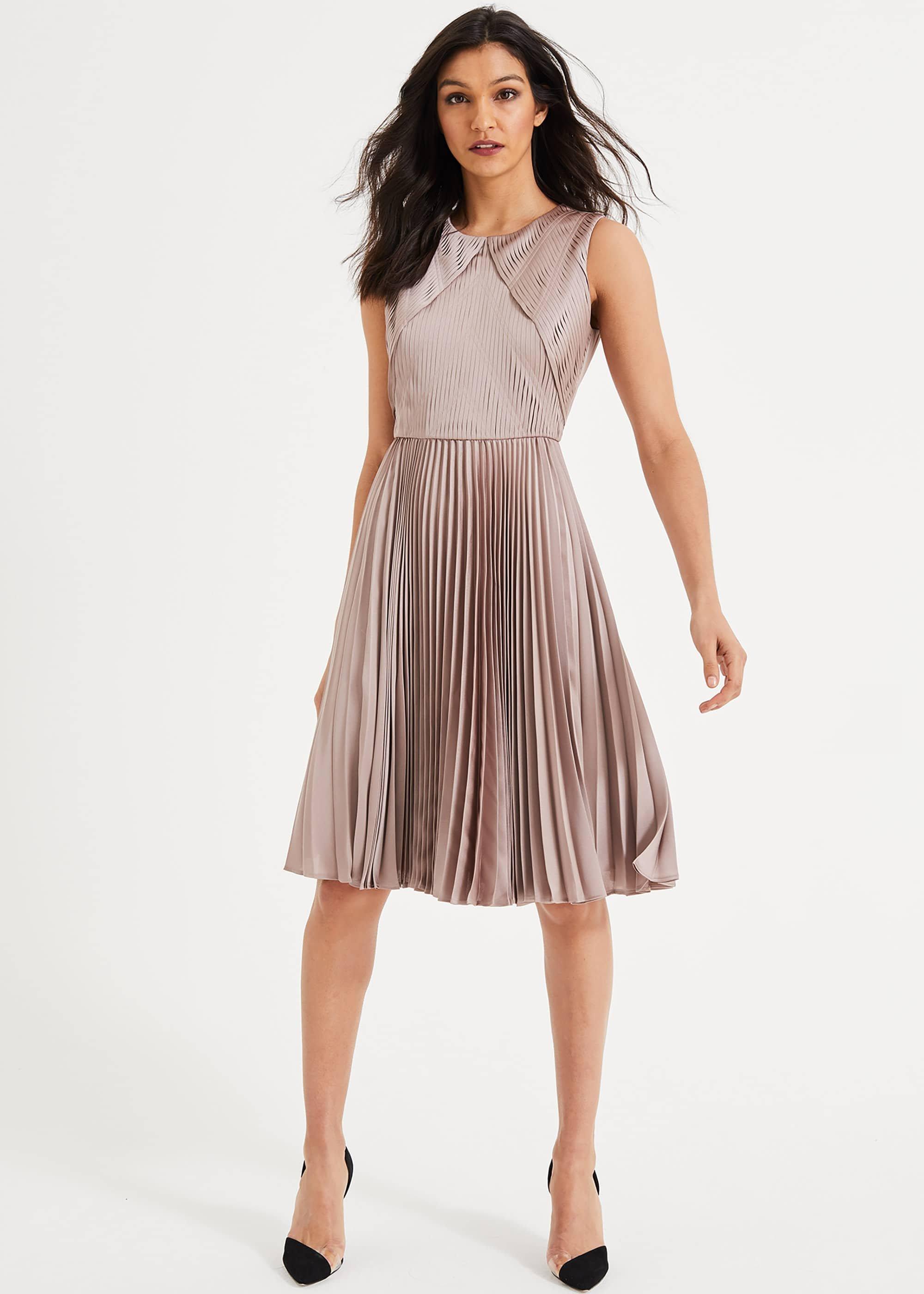 Zoey Pleated Dress