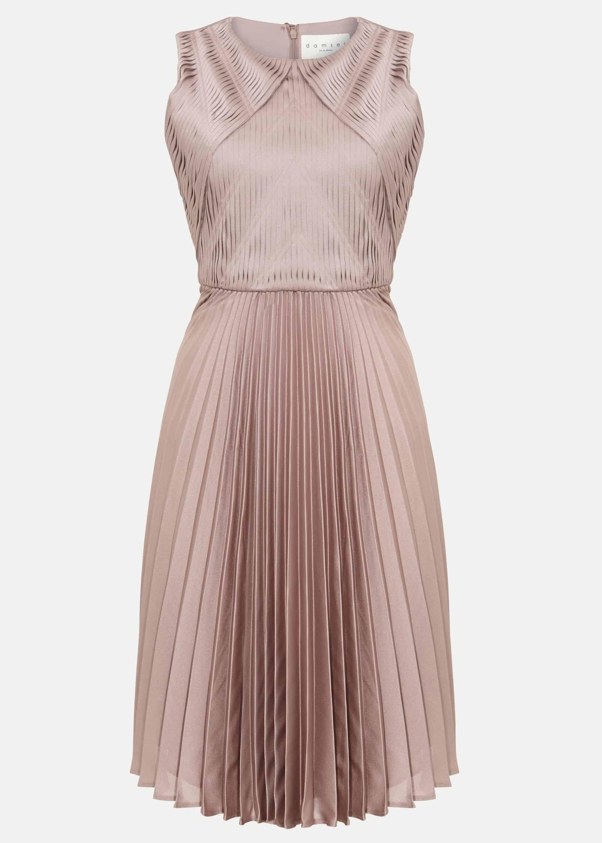 Zoey Pleated Dress