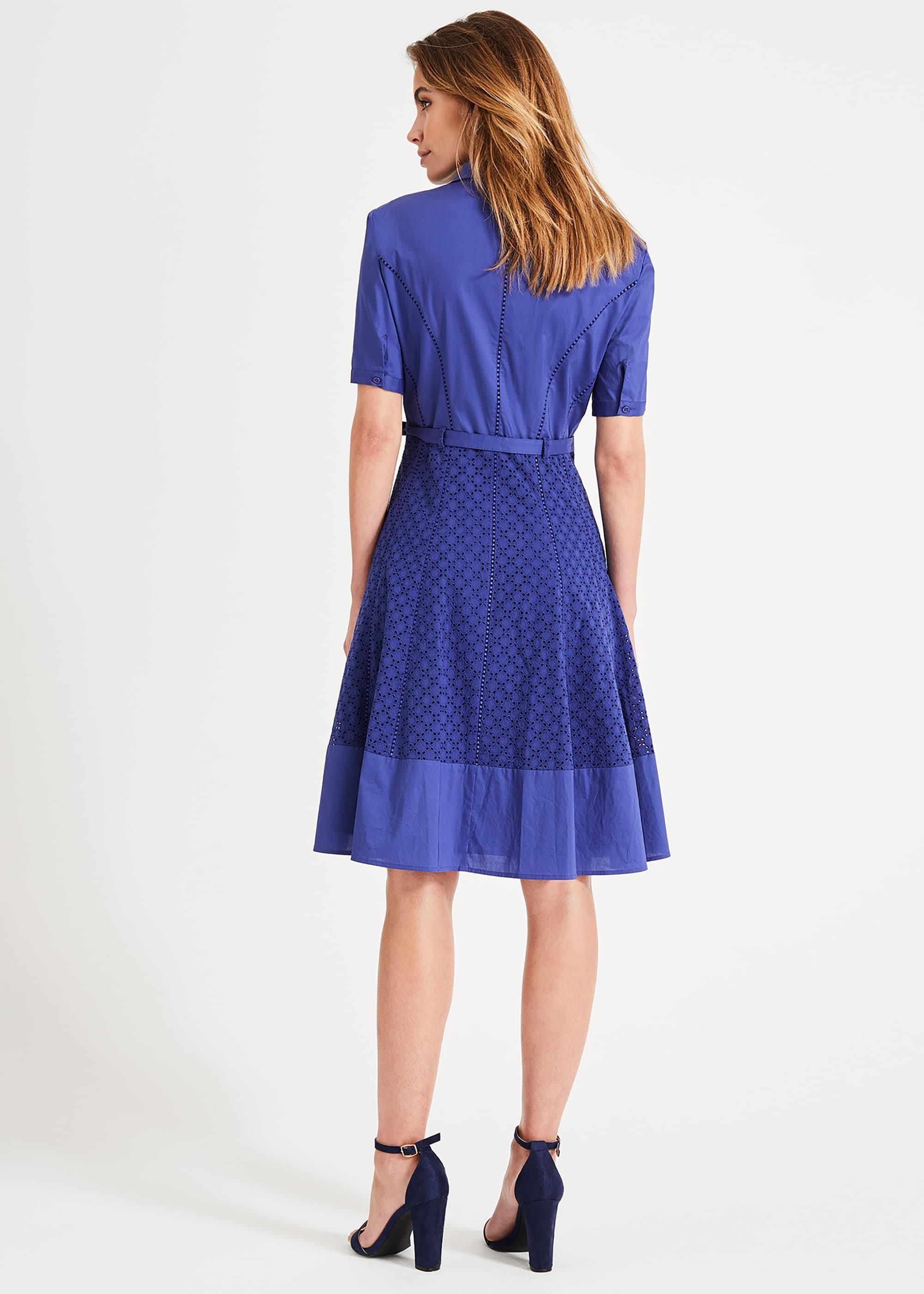 Brielle Cotton Broderie Dress