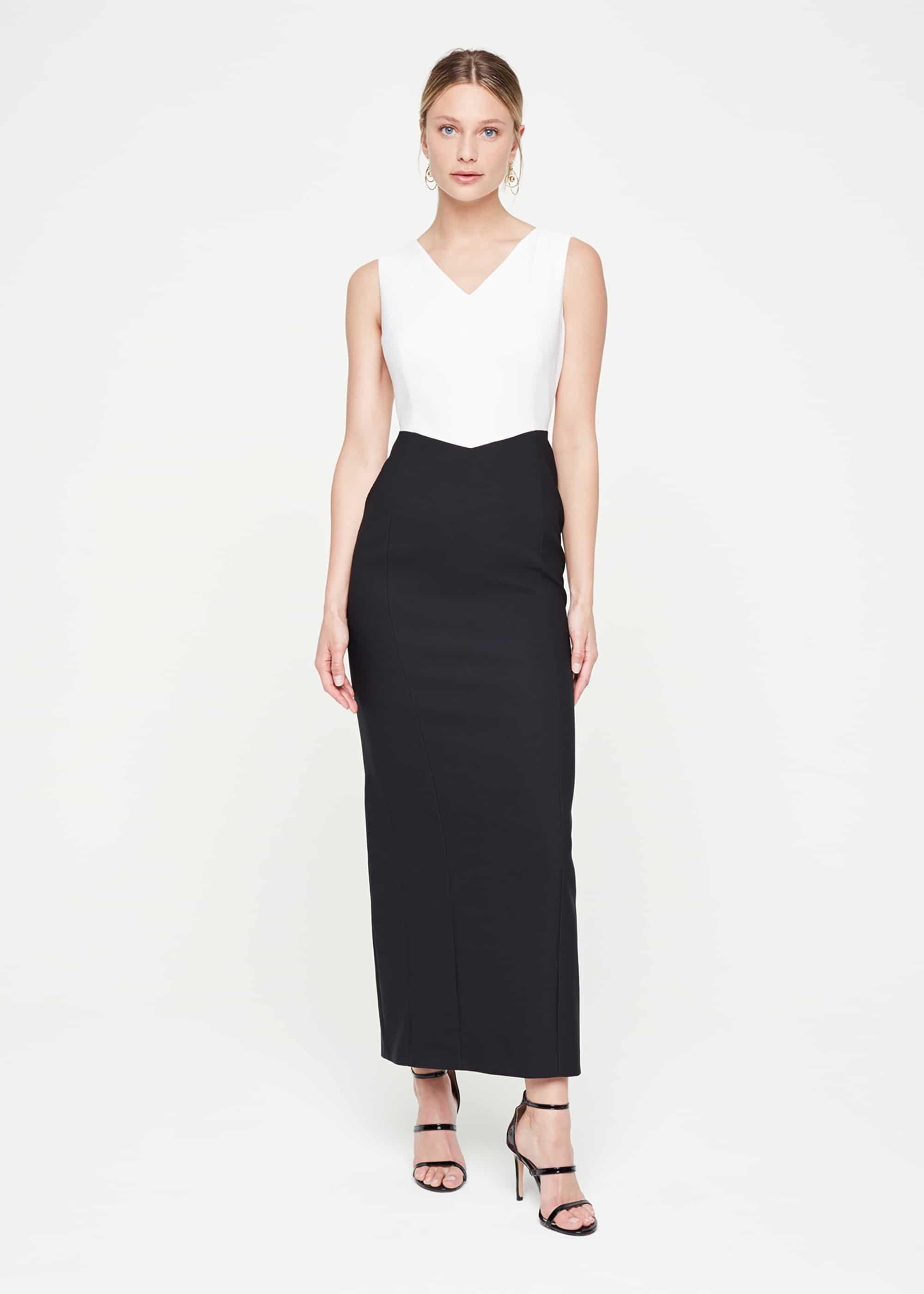 Monique Colourblock Maxi Dress