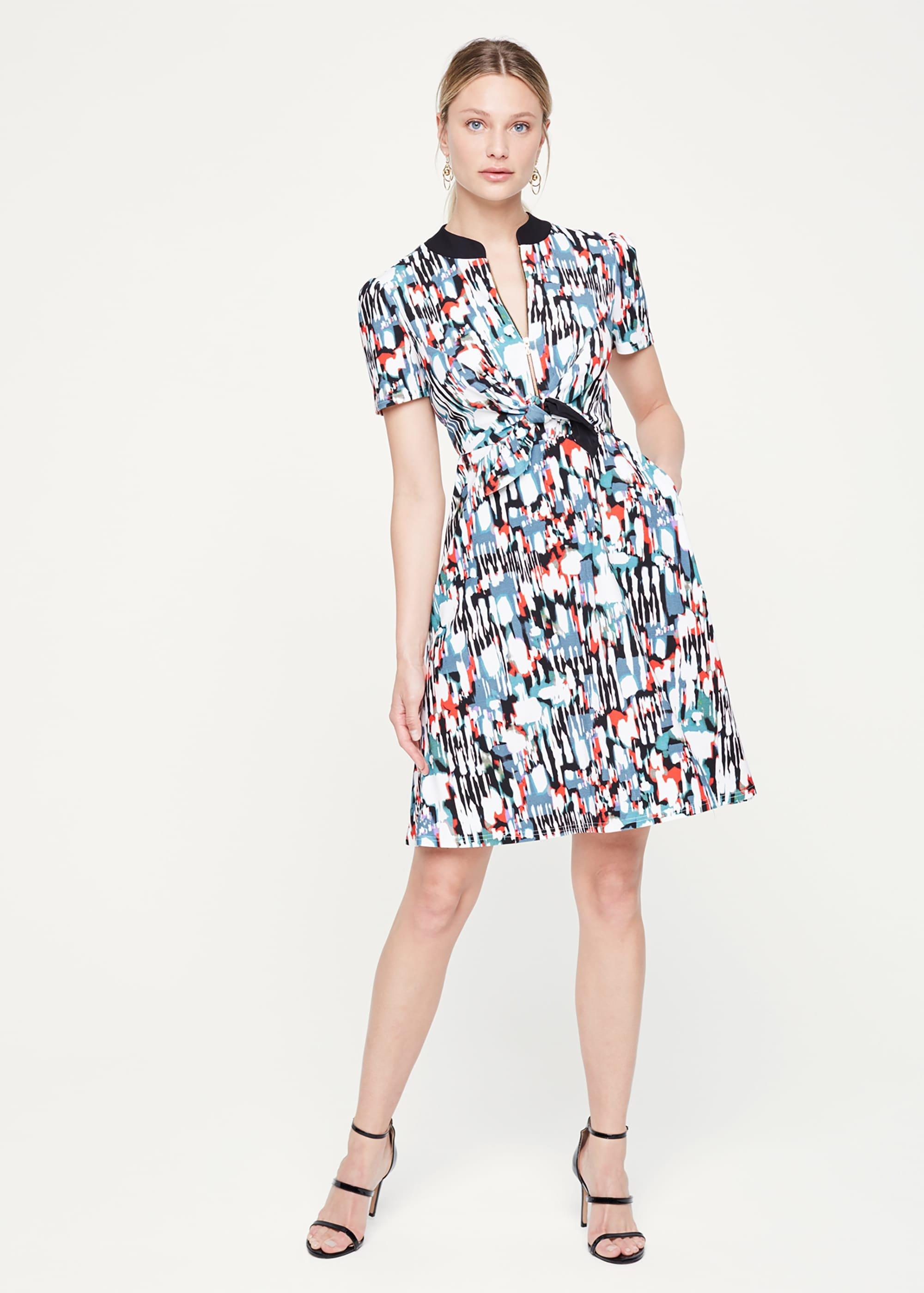 Jovanna Print Dress