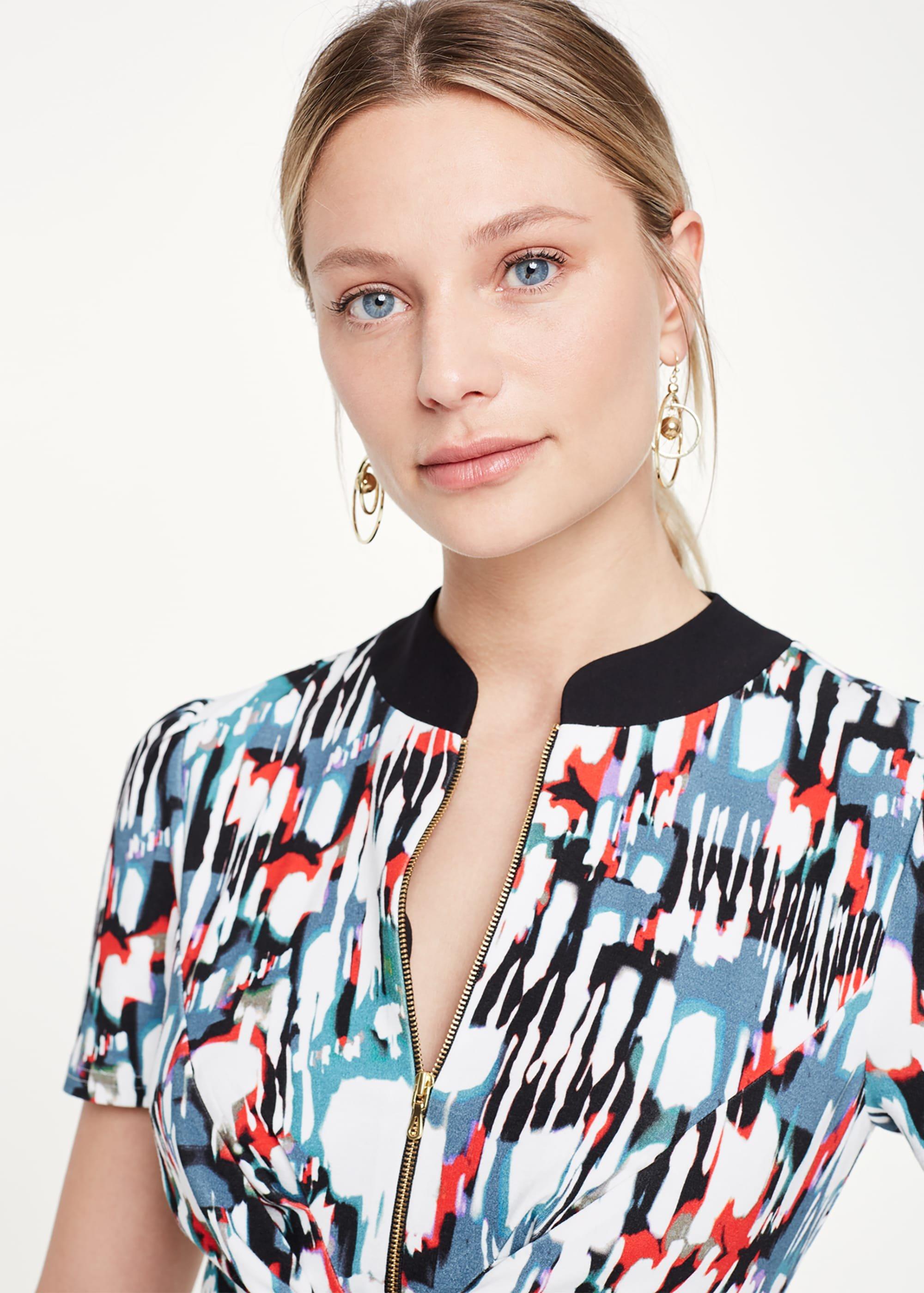 Jovanna Print Dress