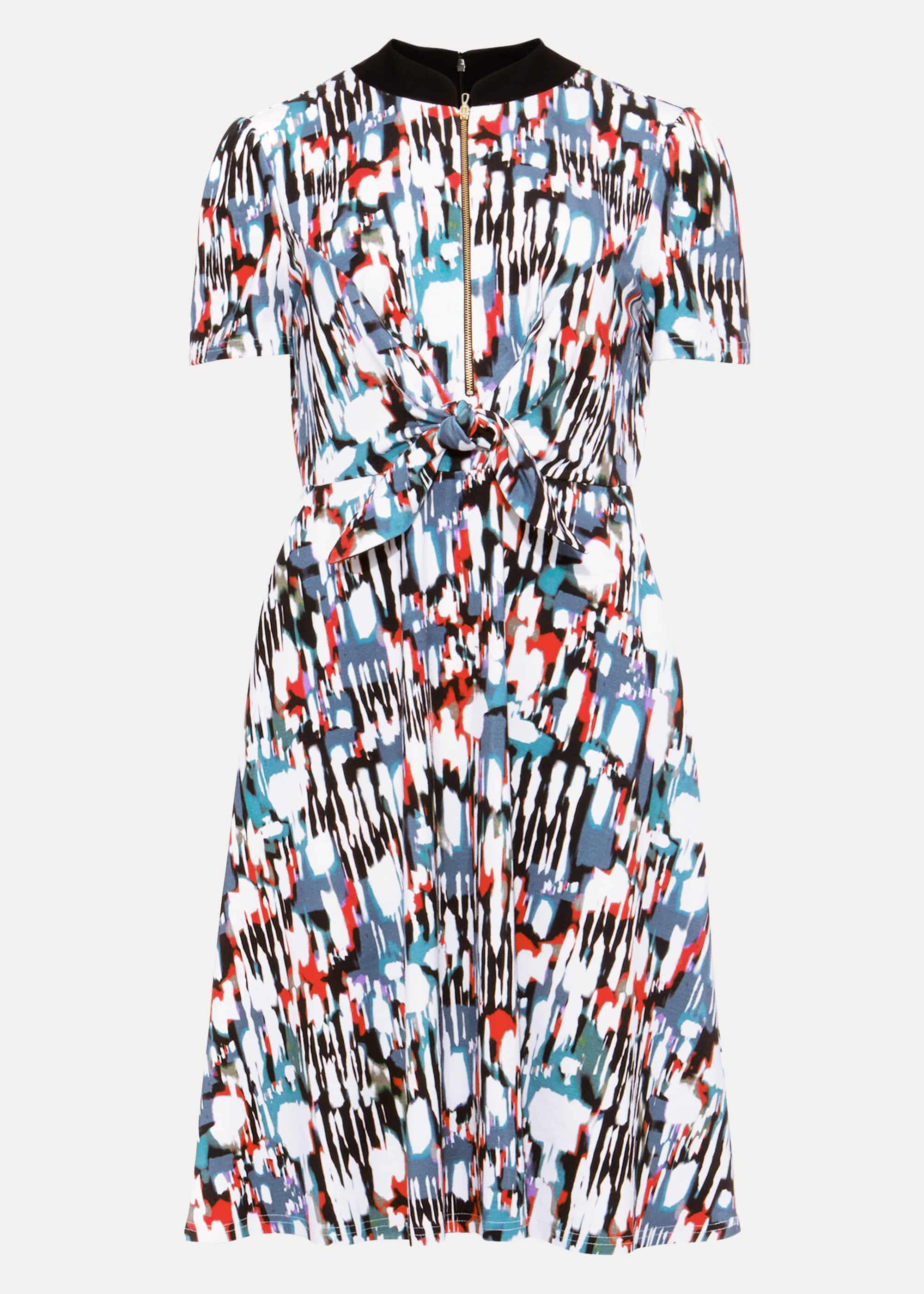 Jovanna Print Dress
