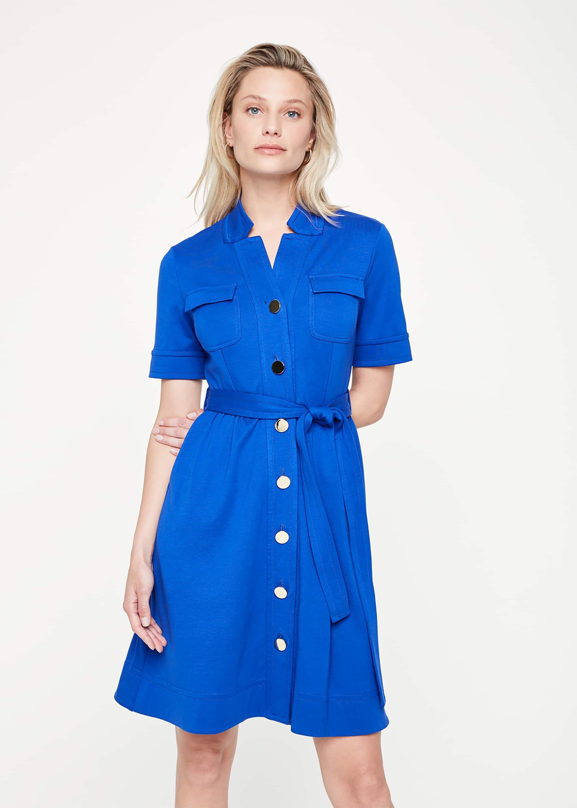 Tina Ponte Jersey Dress