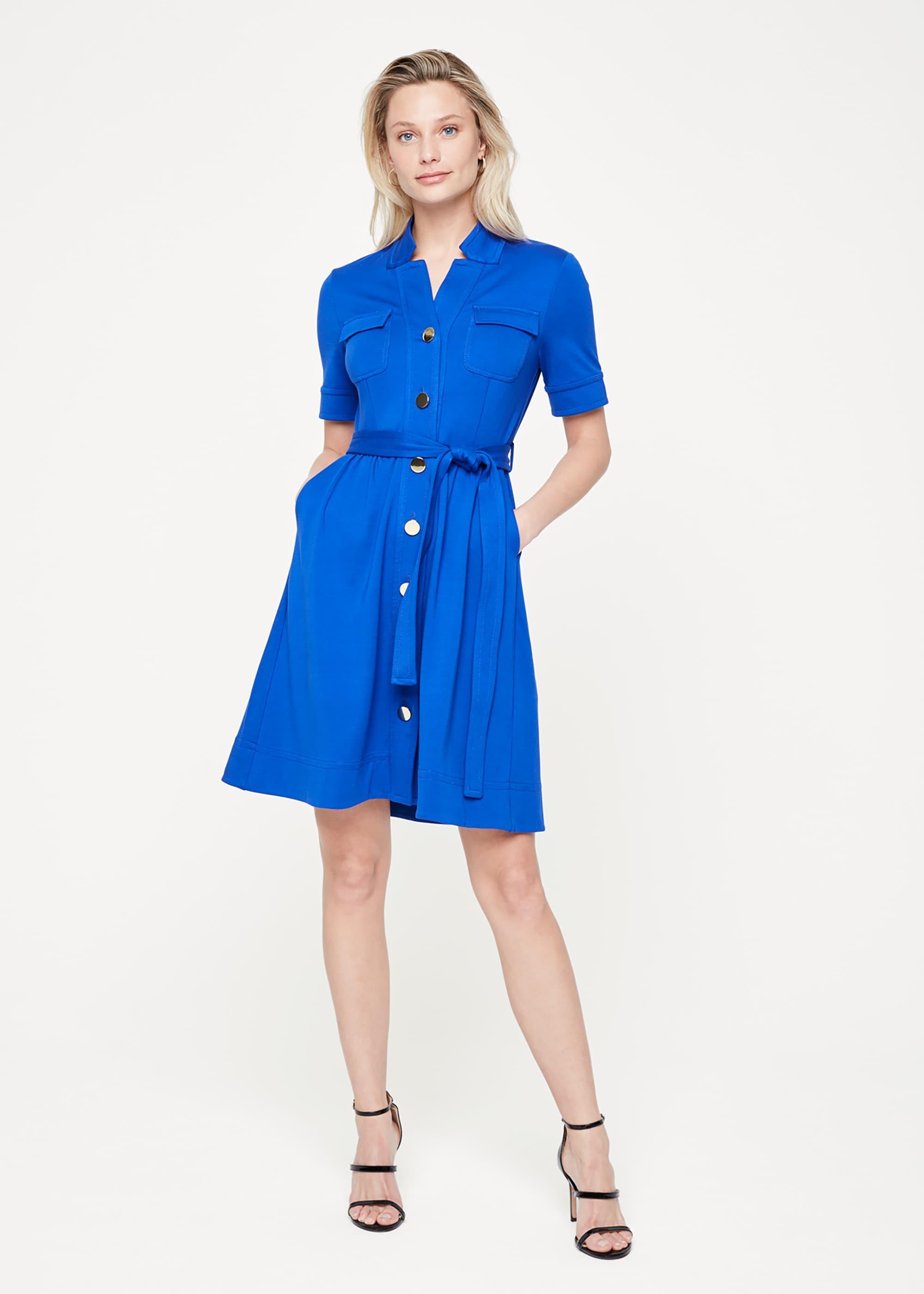 Tina Ponte Jersey Dress