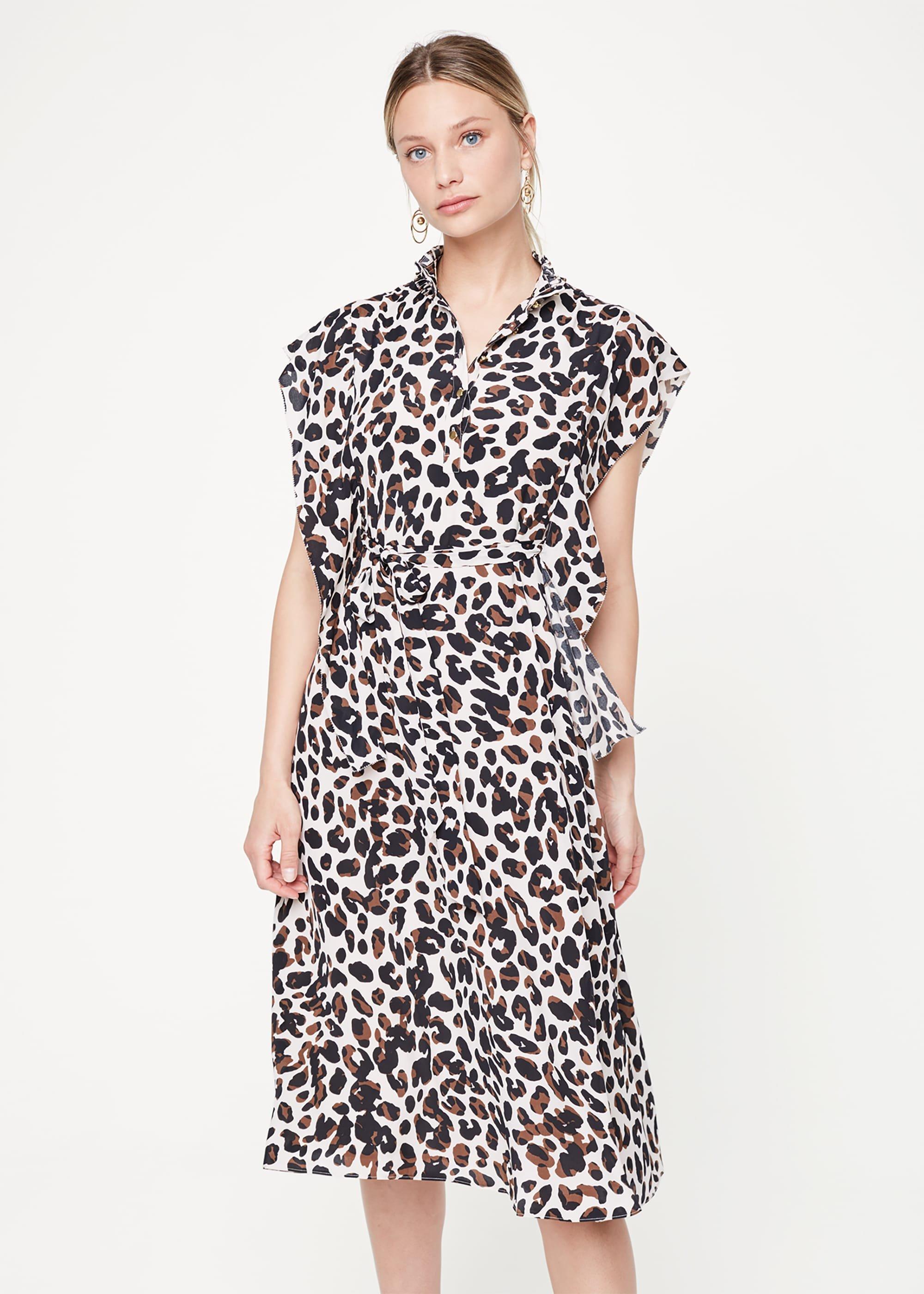Trudy Leopard Print Dress