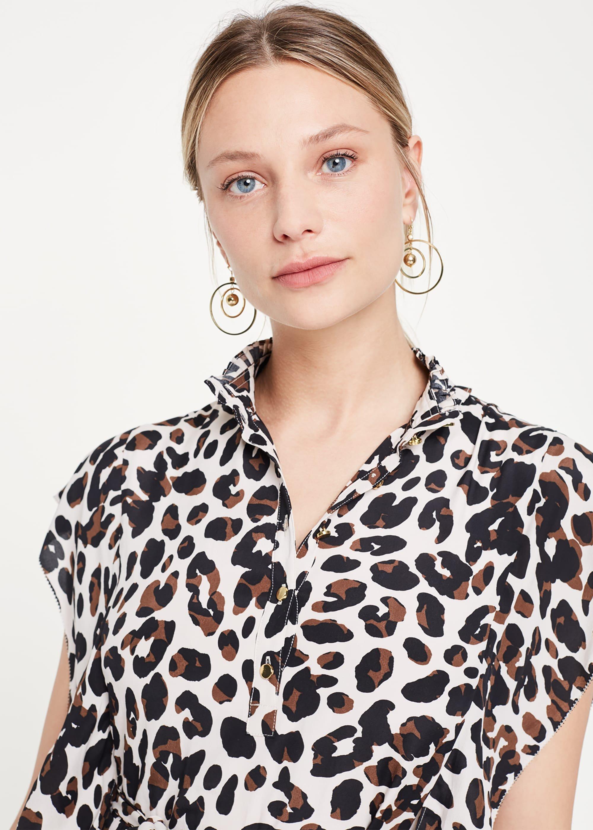 Trudy Leopard Print Dress
