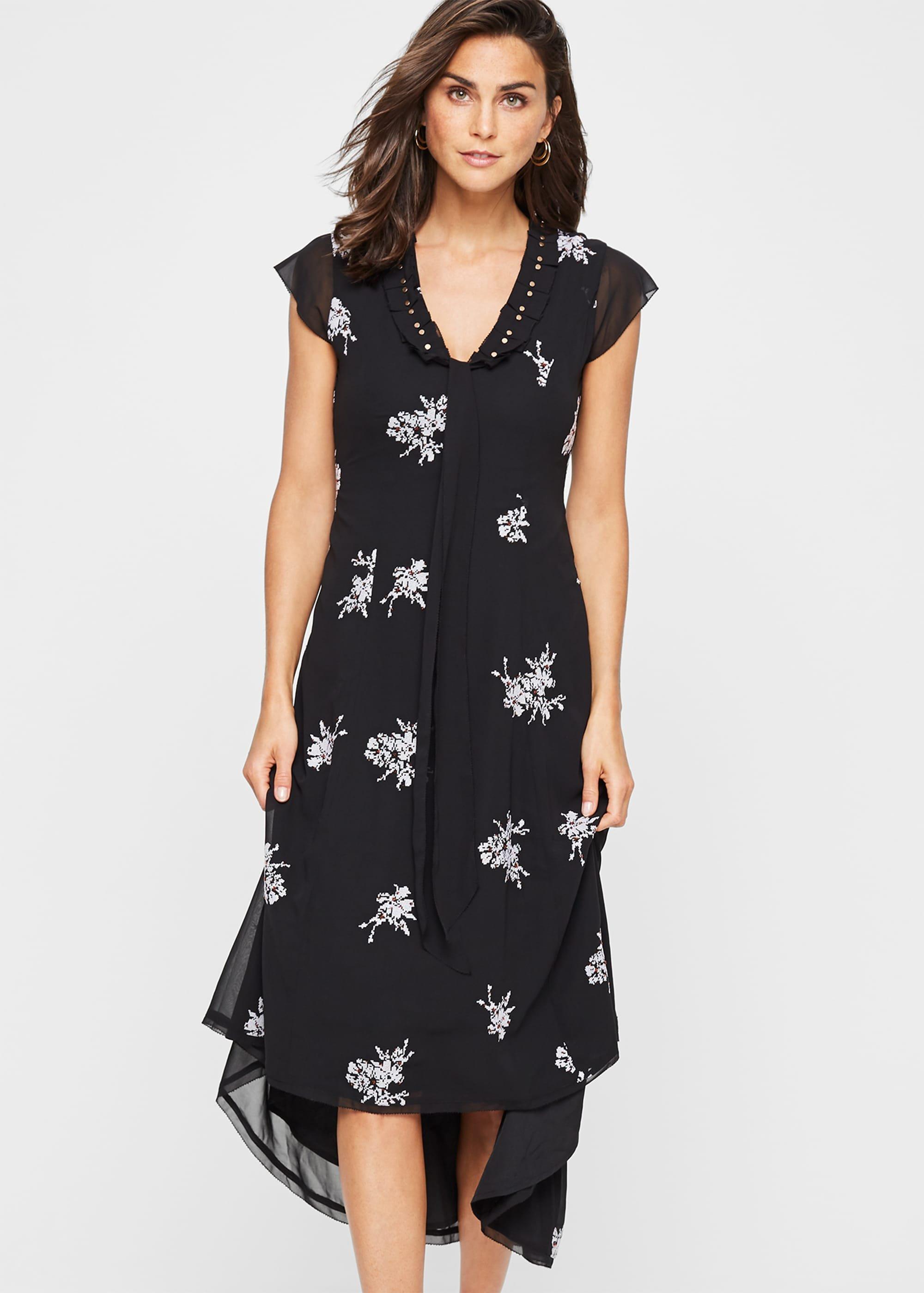 Mirna Embroidered Beaded Dress