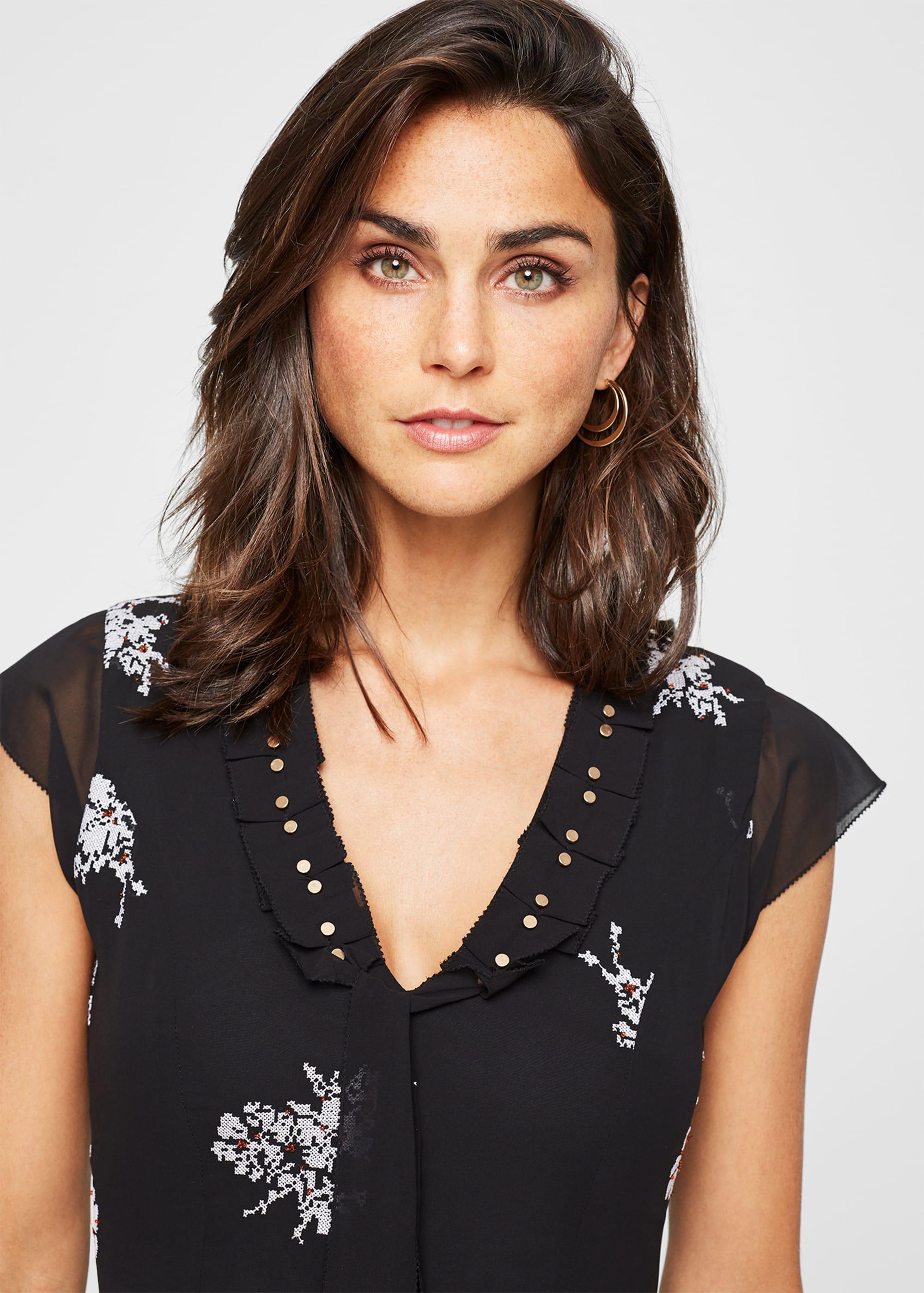 Mirna Embroidered Beaded Dress