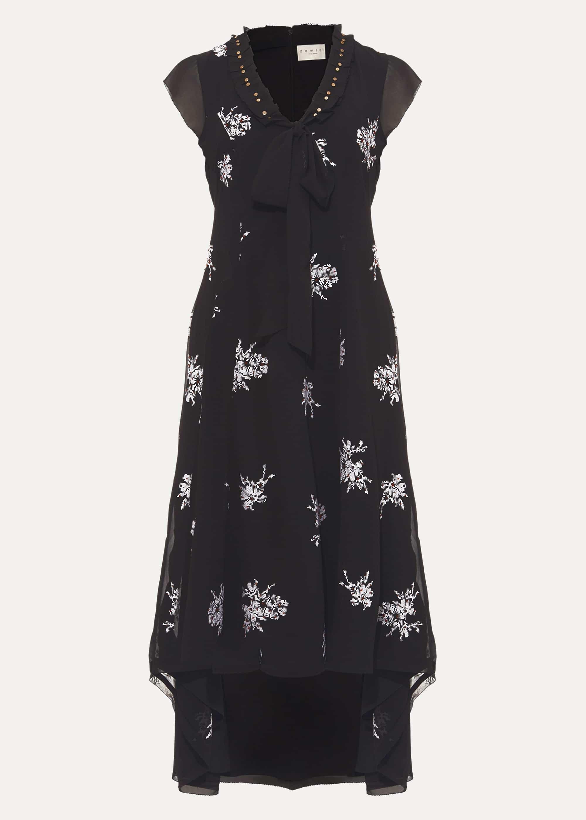Mirna Embroidered Beaded Dress