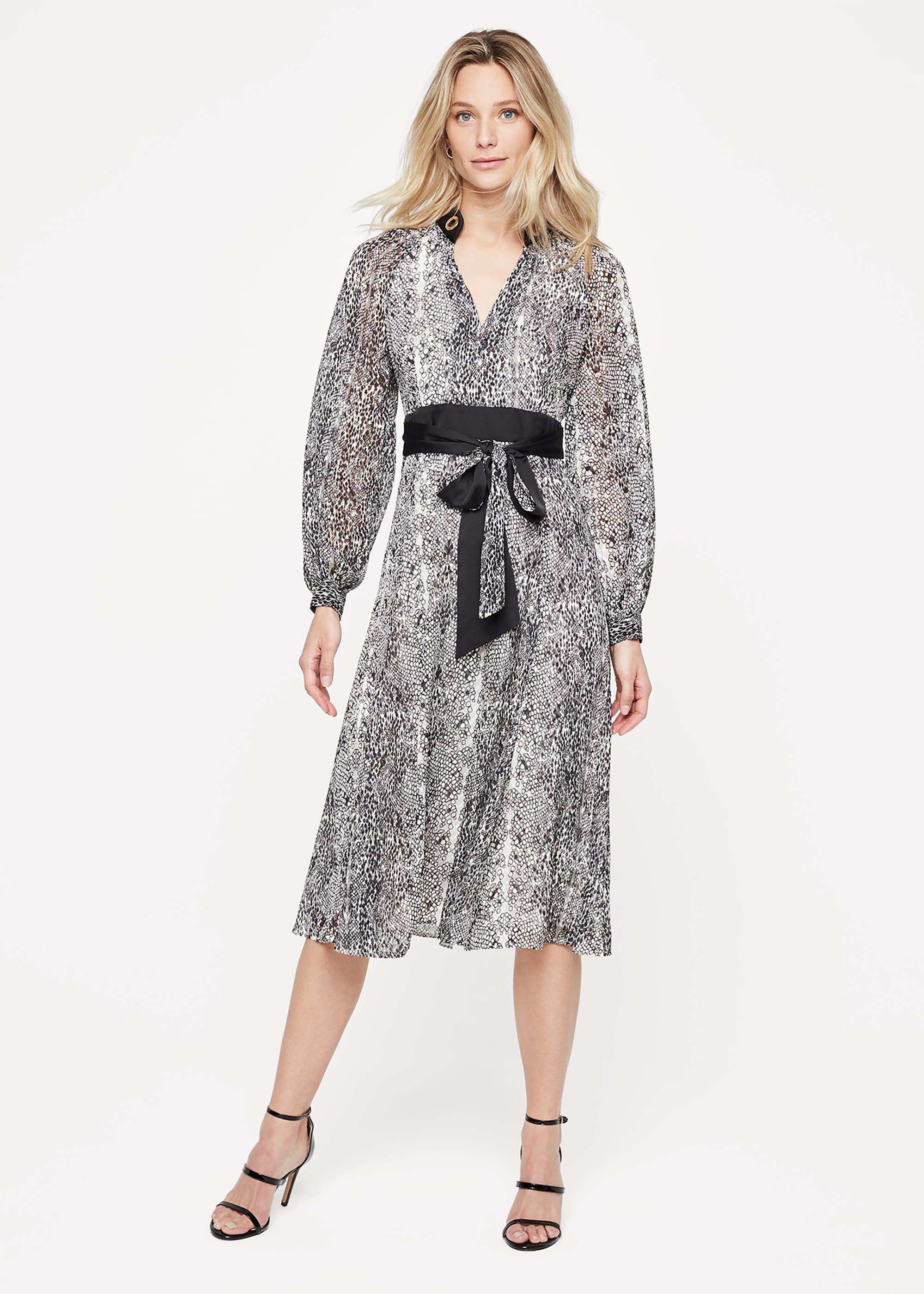 Brooklyn Snake Print Dress