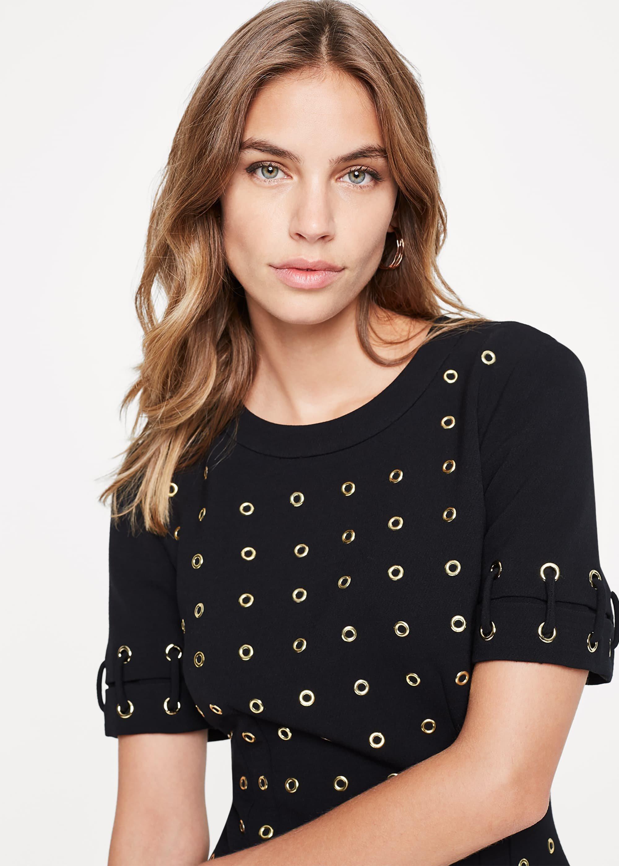 Evlin Eyelet Dress