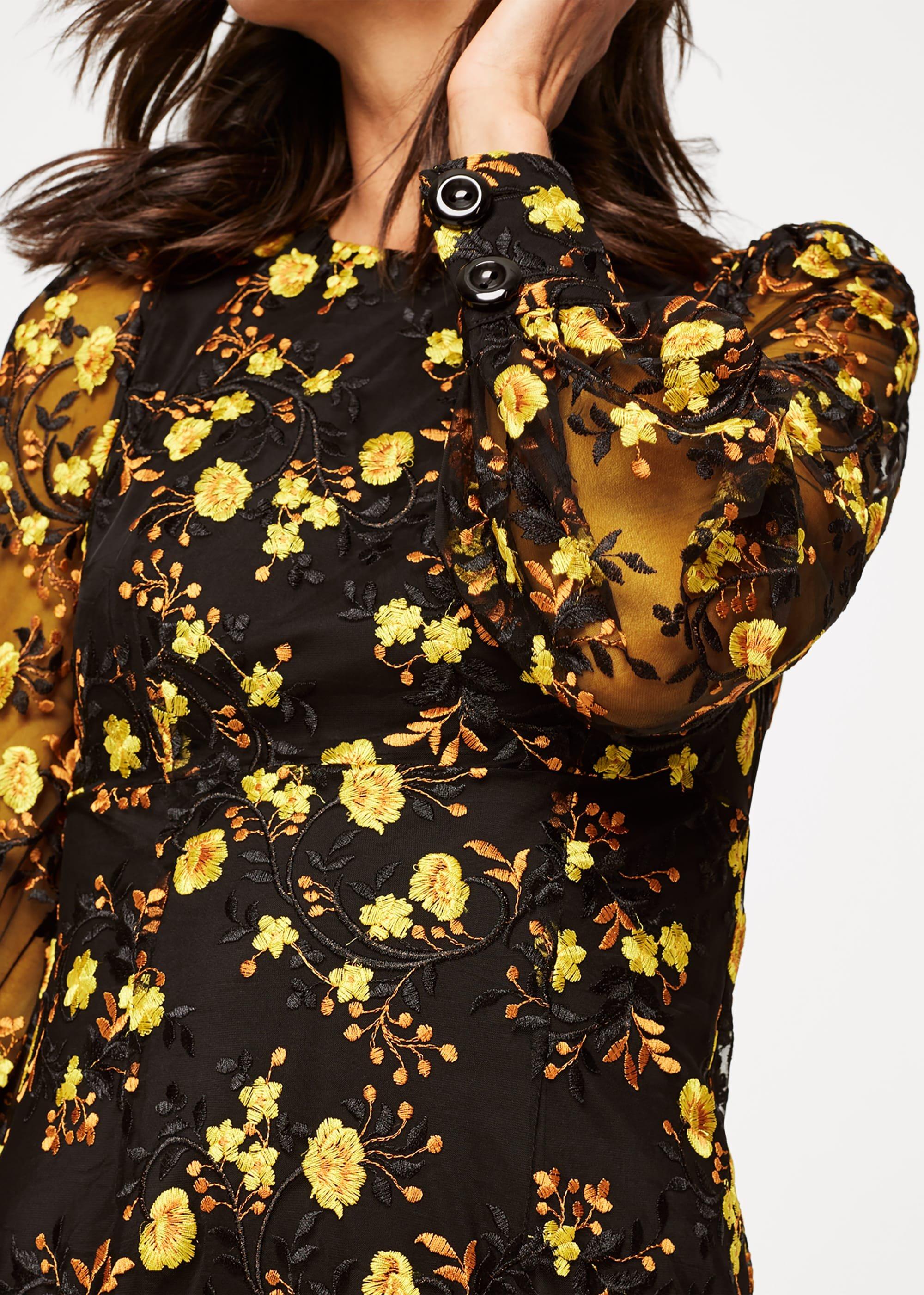 Lovell Floral Embroidered Dress