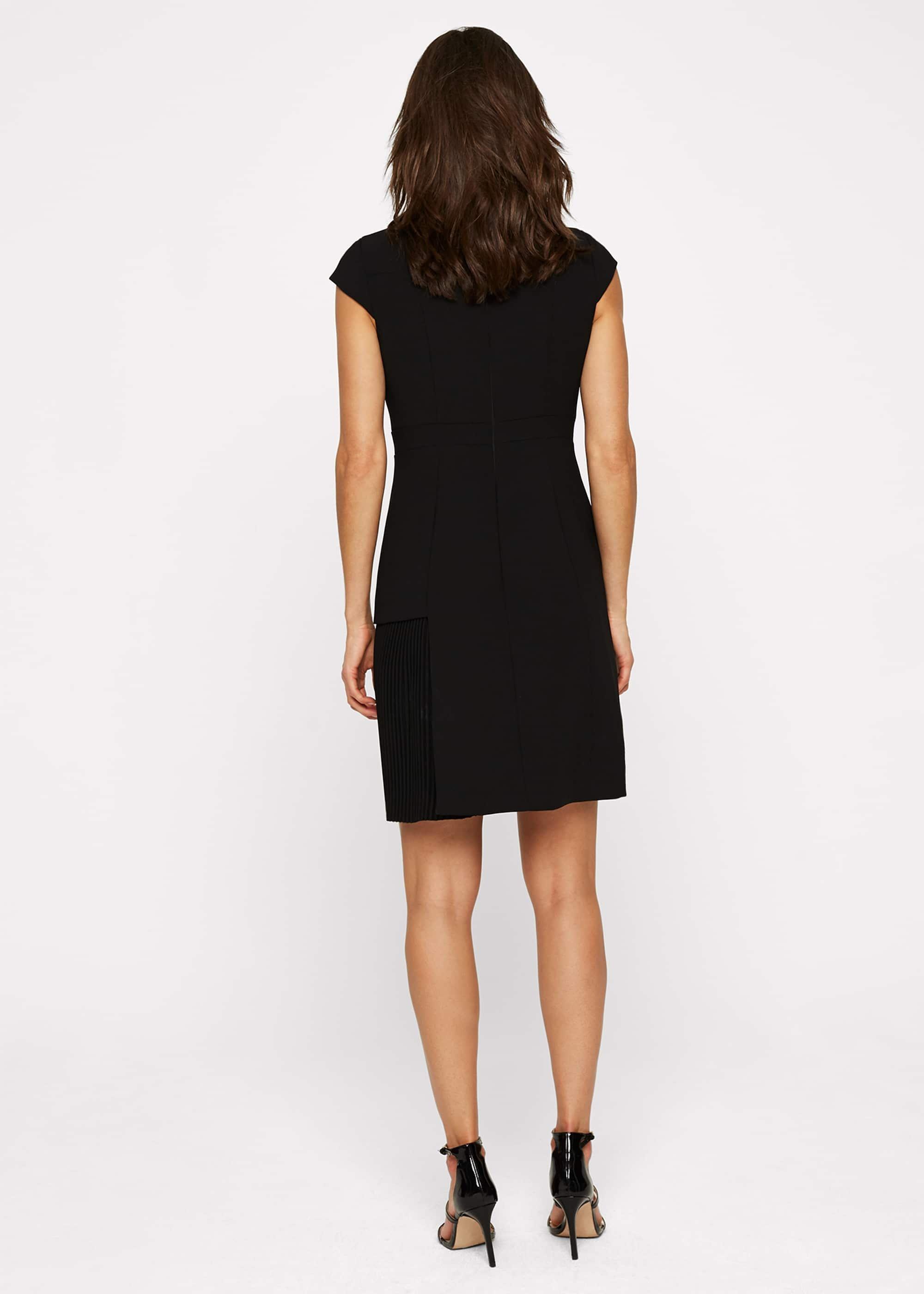 Zeeka Pleat Dress