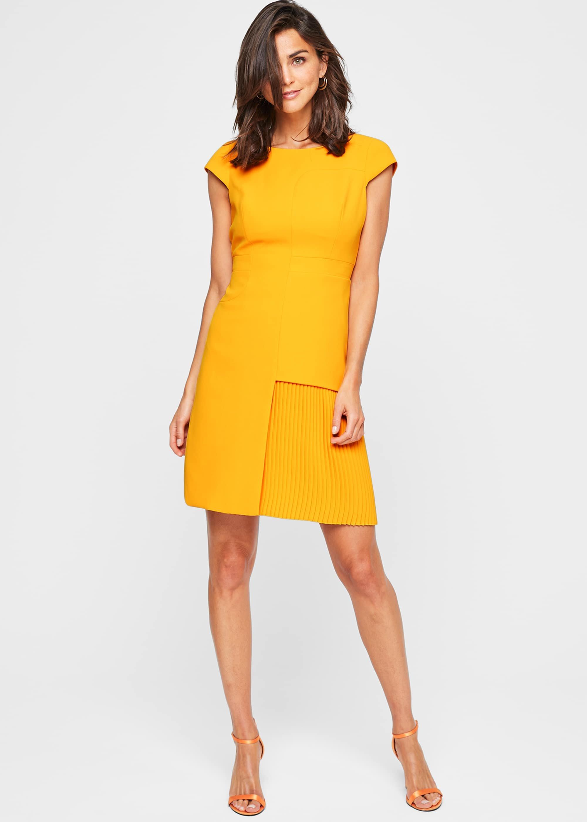Zeeka Pleat Dress
