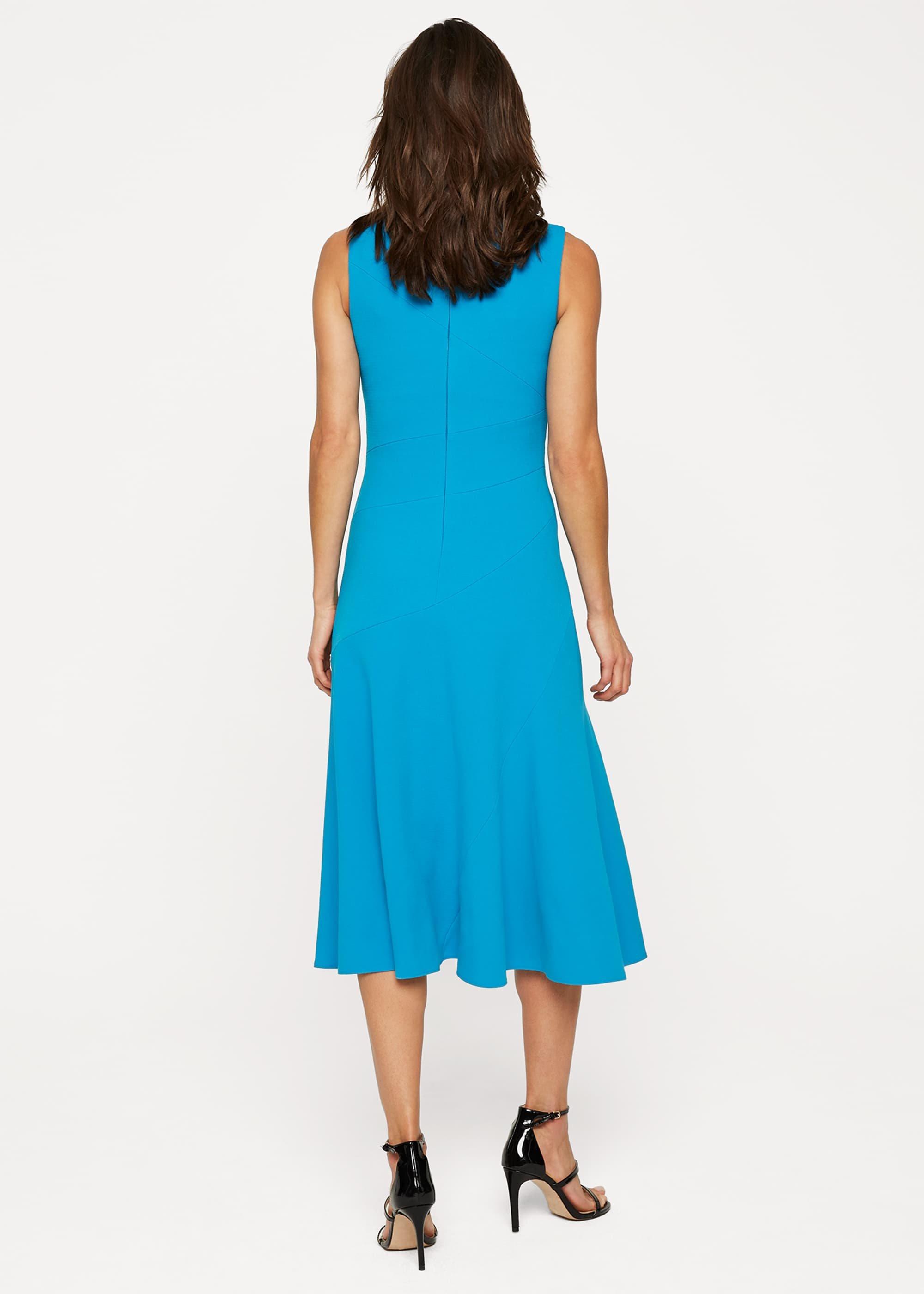 Latasha Midikleid mit Ziern&auml;hten