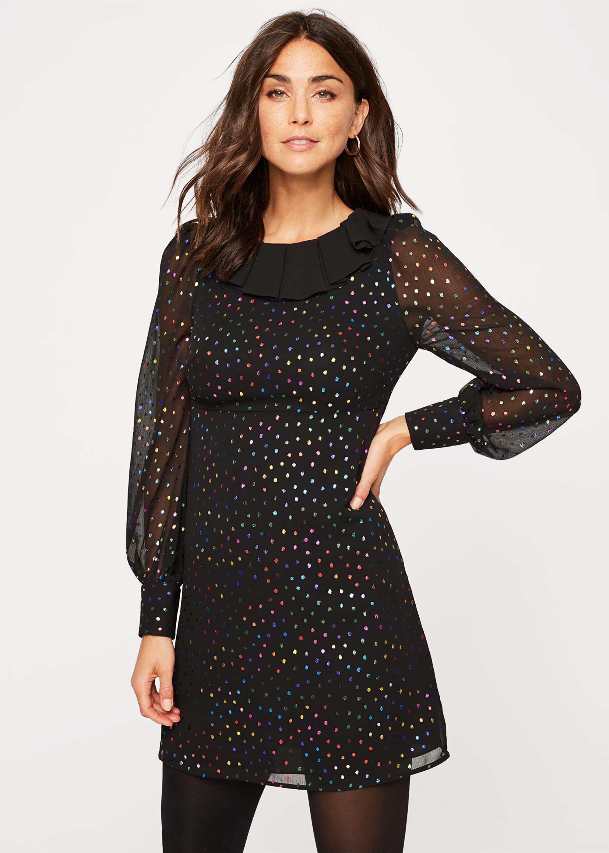 Elma Spot Dress