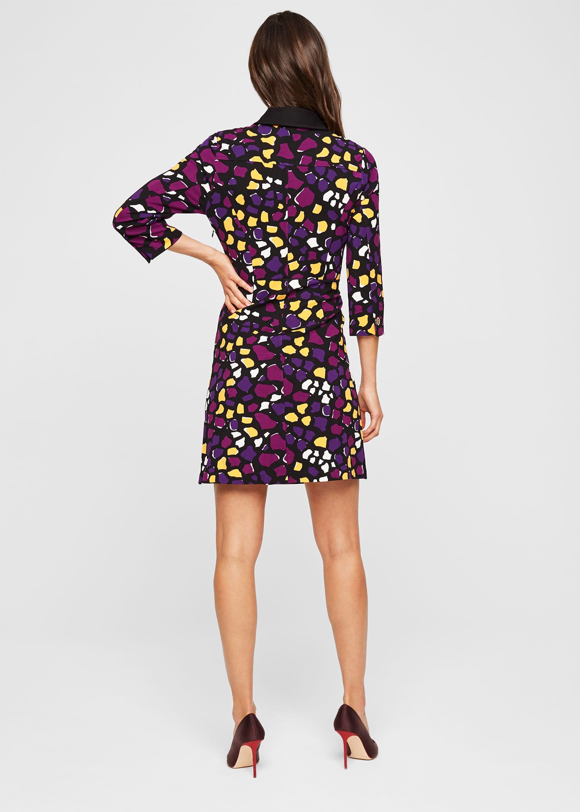 Sheri Abstract Print Dress