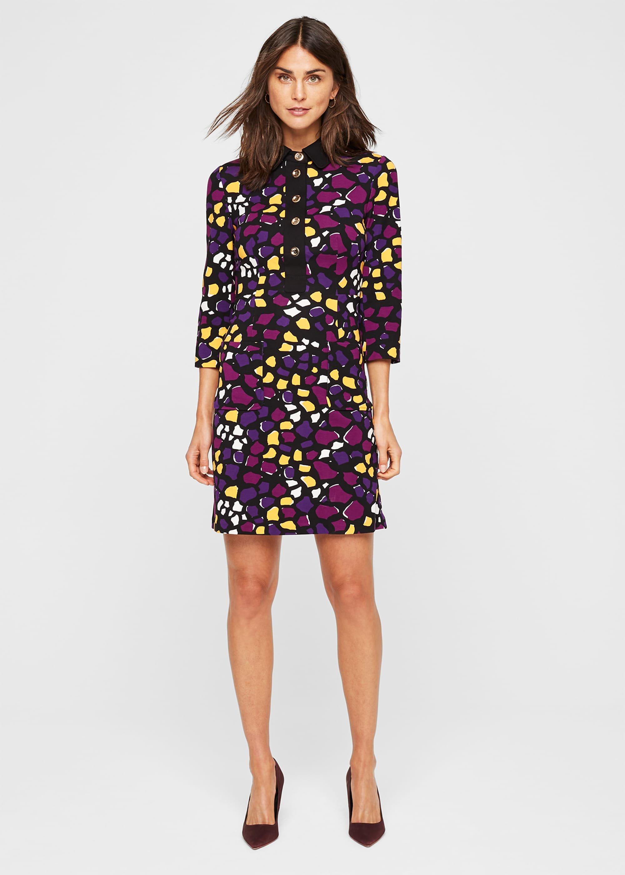Sheri Abstract Print Dress