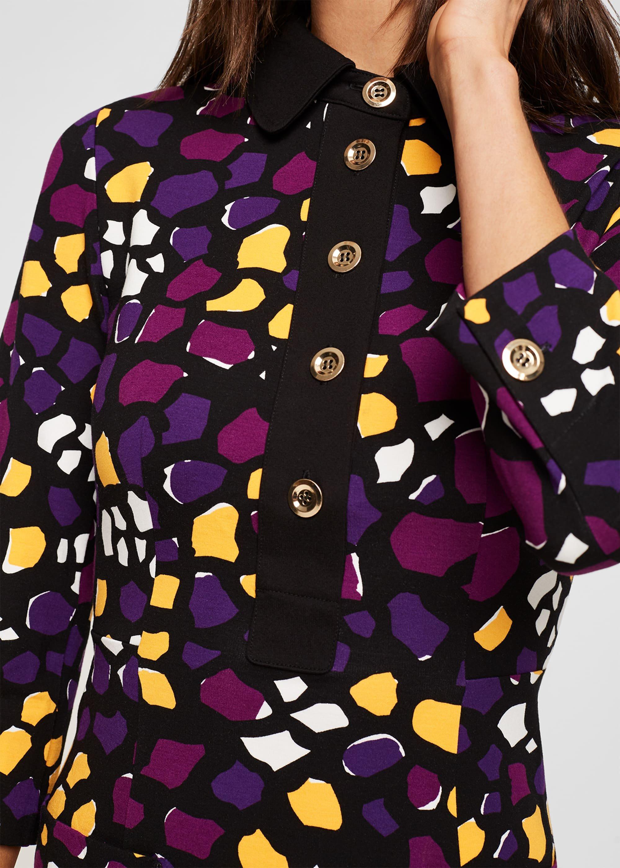 Sheri Abstract Print Dress