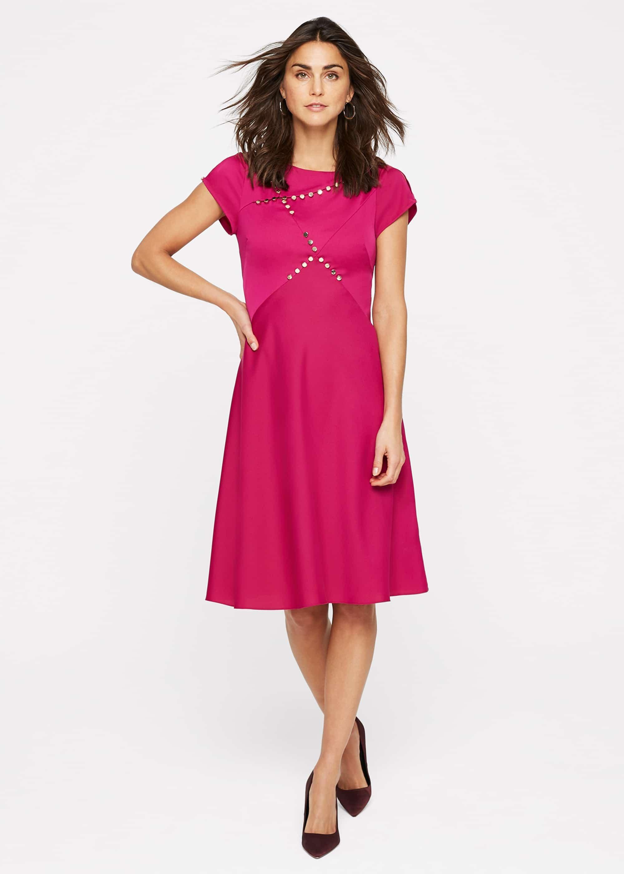 Delia Stud Detail Dress