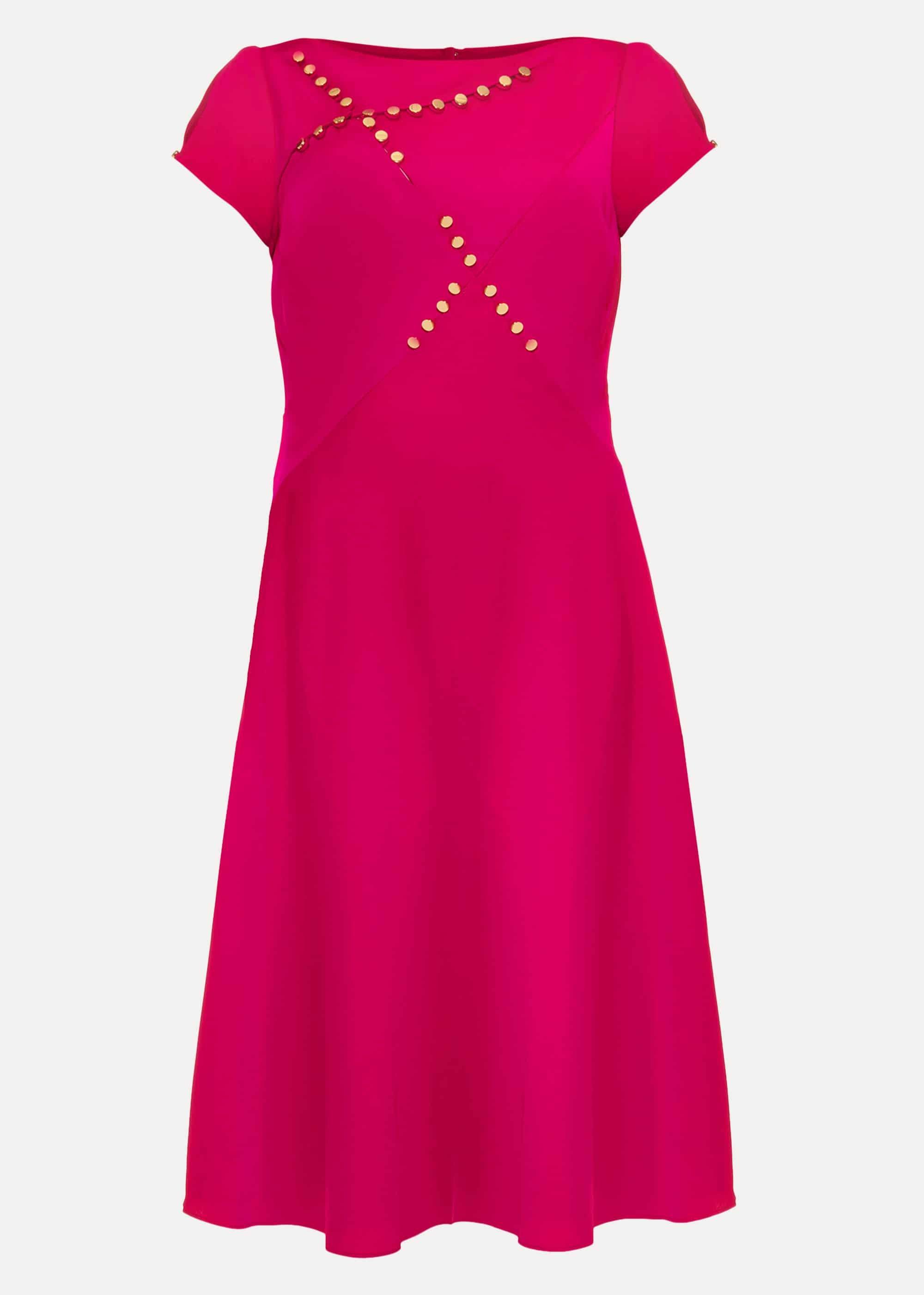 Delia Stud Detail Dress