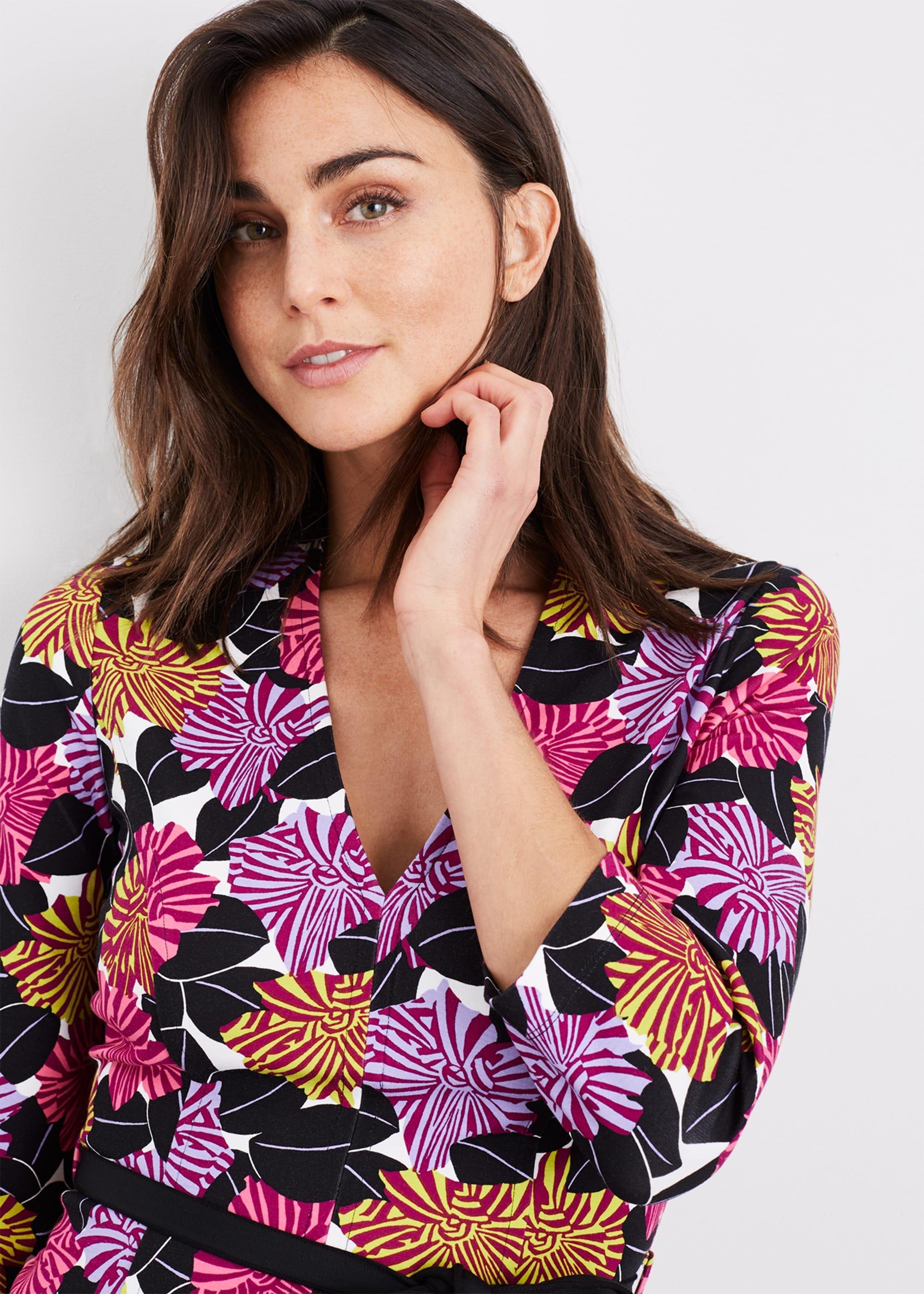 Mari Floral Skater Dress