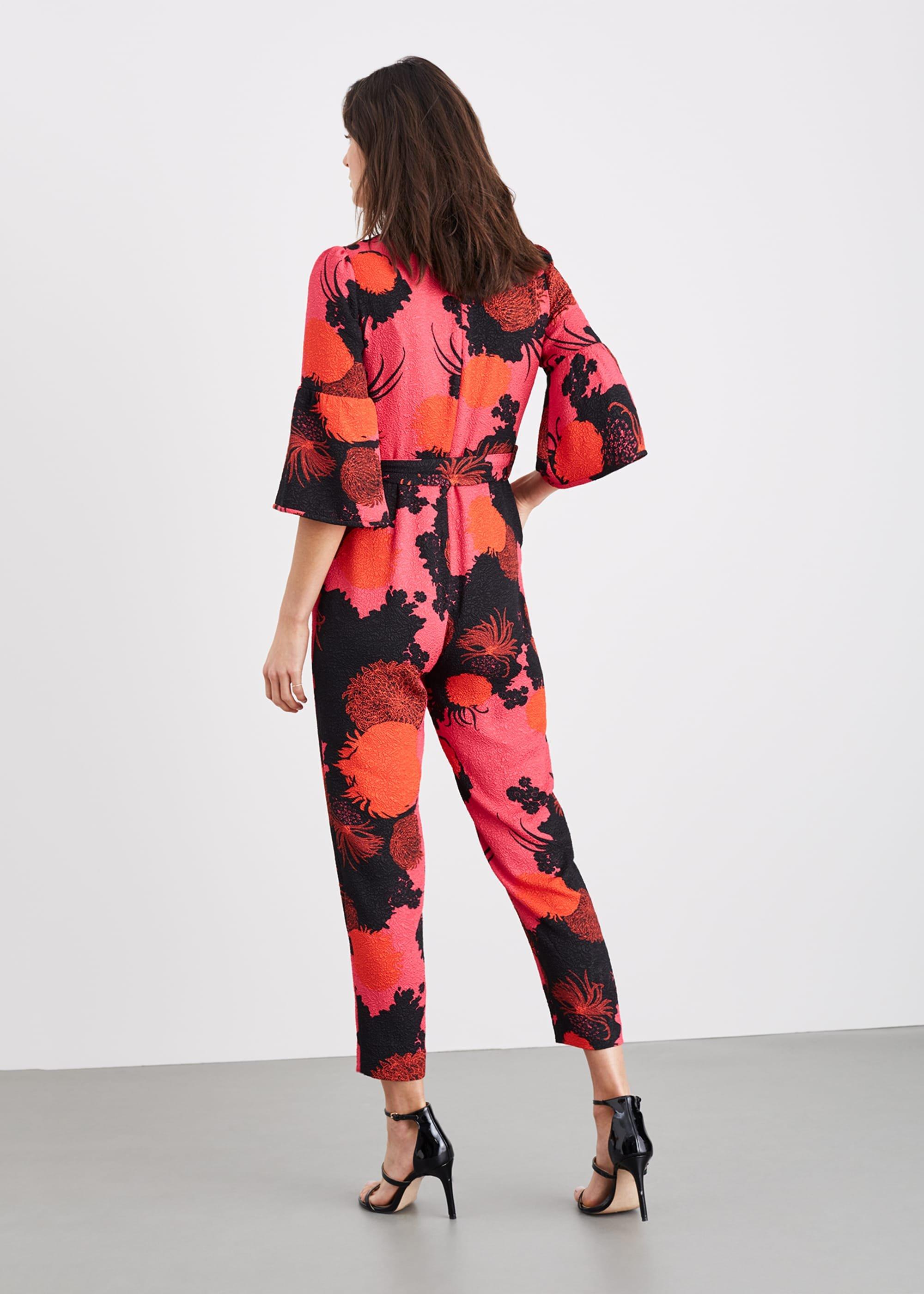 Annora Floral Tapered Jumpsuit